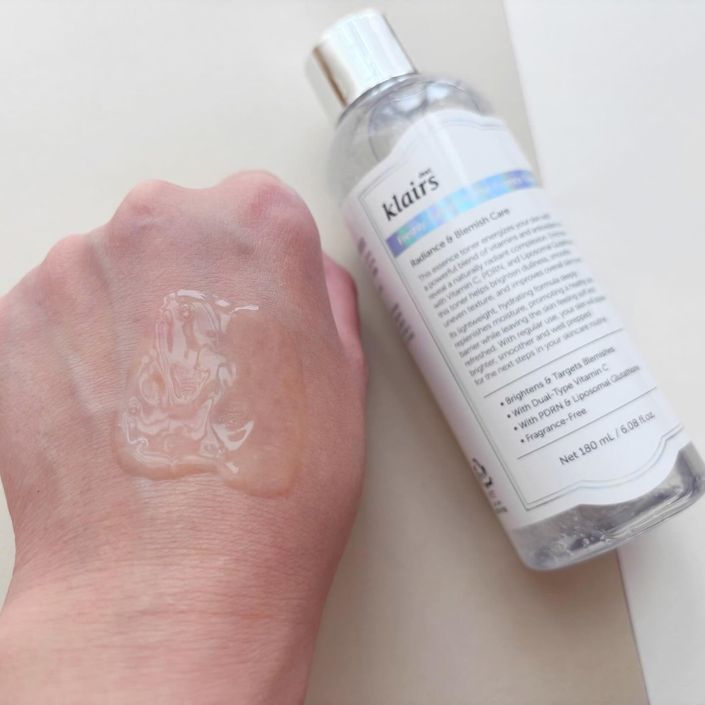 フレッシュリージュースドビタミンドロップ(35ml)/Klairs/美容液を使ったクチコミ(3枚目)