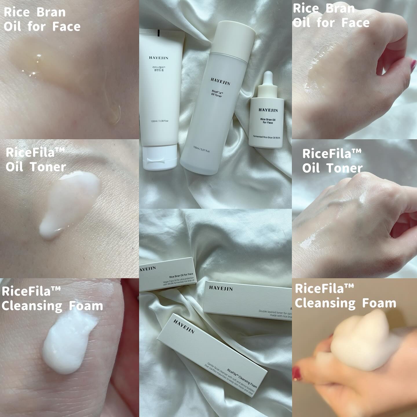 RICE BRAN OIL for face/HAYEJIN/フェイスオイルを使ったクチコミ（2枚目）