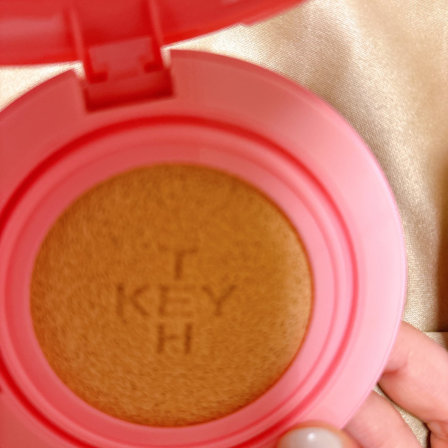 ピンクマグネットクッション/KEYTH/クッションファンデーションを使ったクチコミ(4枚目)