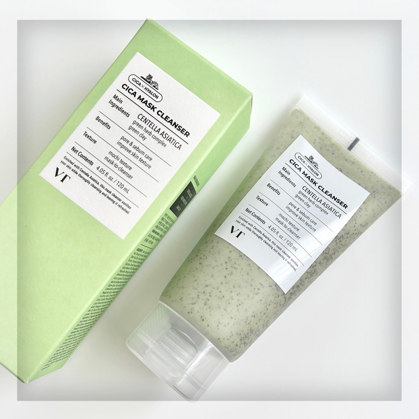 CICA マスククレンザー/VT/洗顔フォームを使ったクチコミ(1枚目)