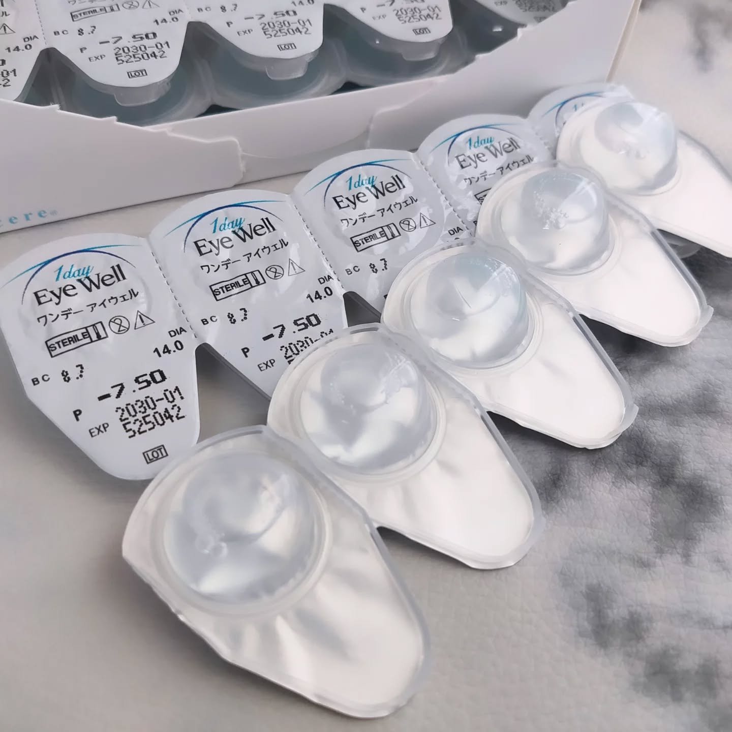 1day Eye Well/Eye Well/ワンデー（１DAY）カラコンを使ったクチコミ（3枚目）