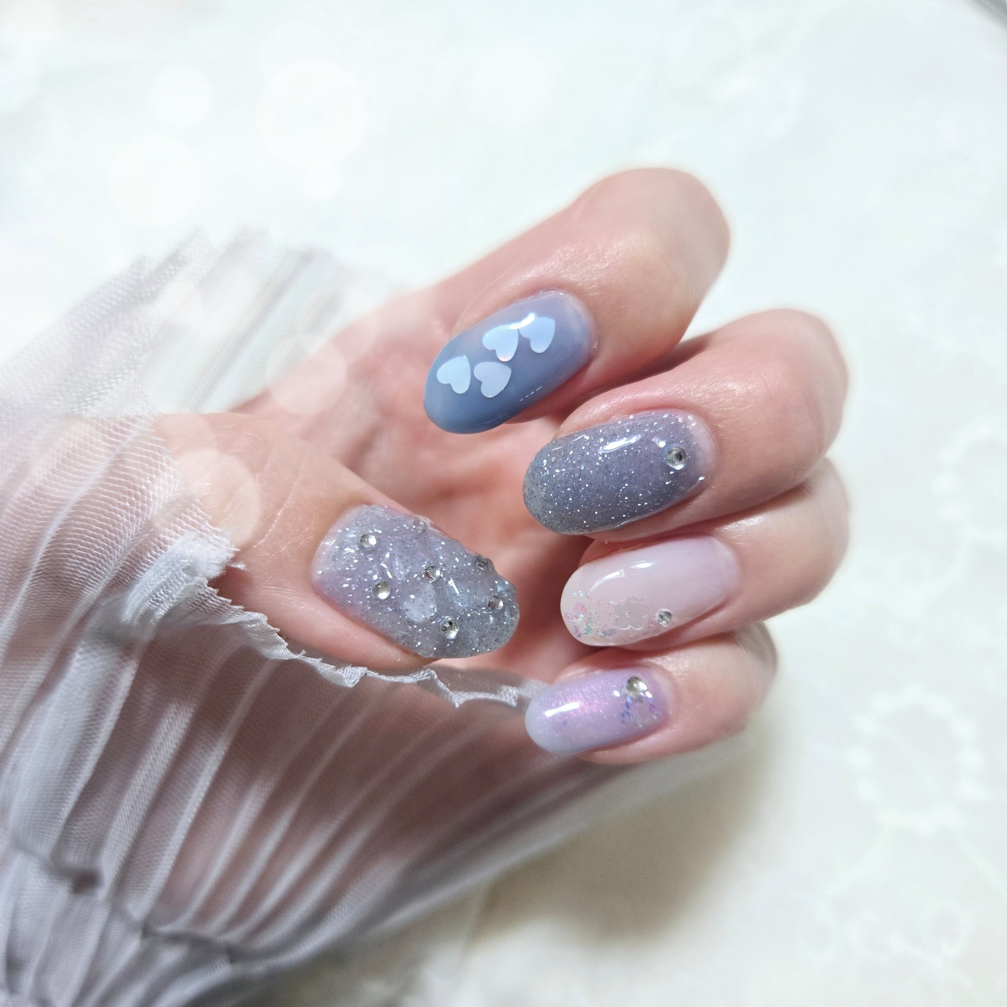 ジェルネイル（ライト対応）/セリア/ジェルネイルを使ったクチコミ（1枚目）