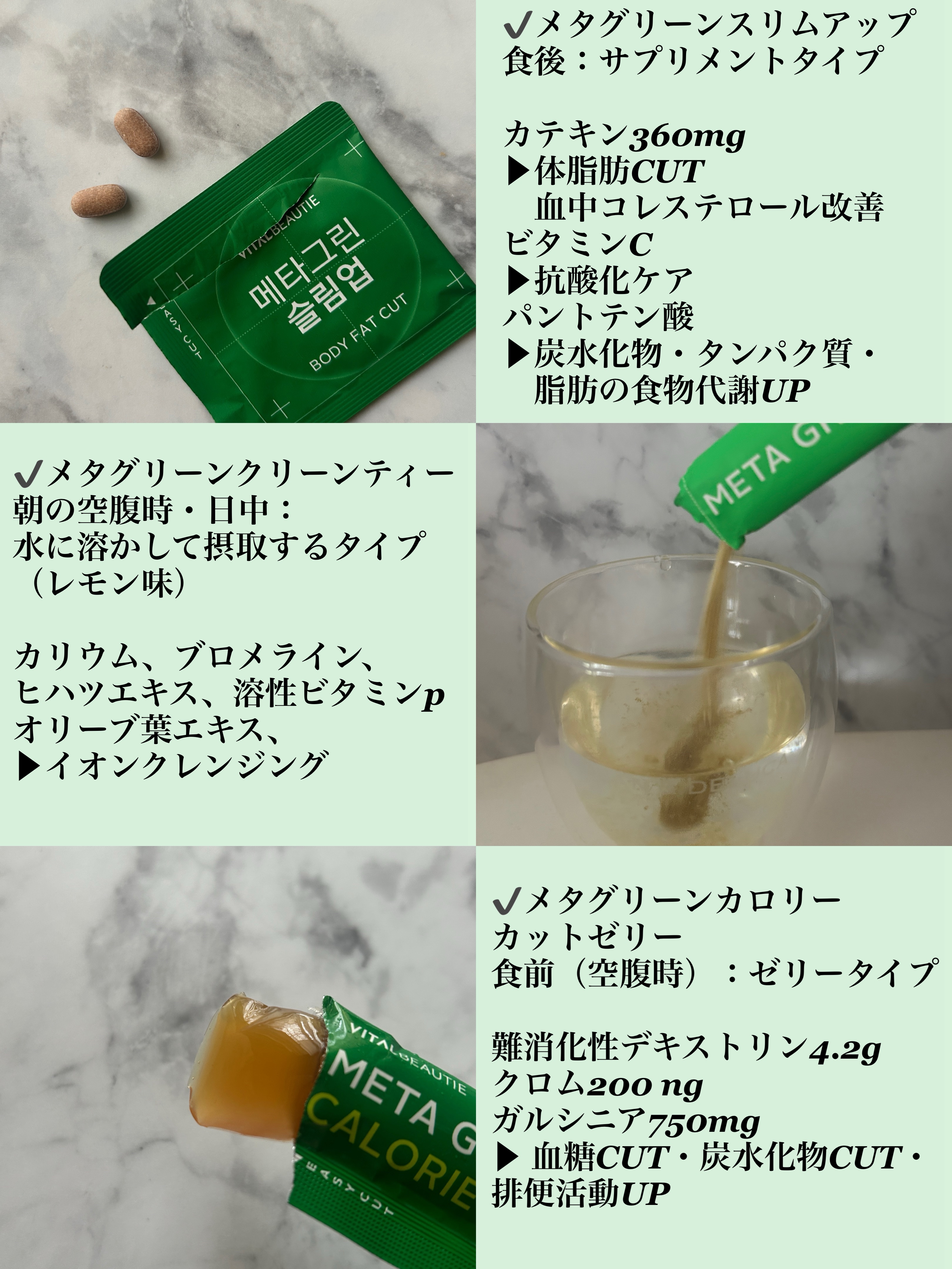 メタグリーン酵素/VITALBEAUTIE/酵素ドリンクを使ったクチコミ（2枚目）