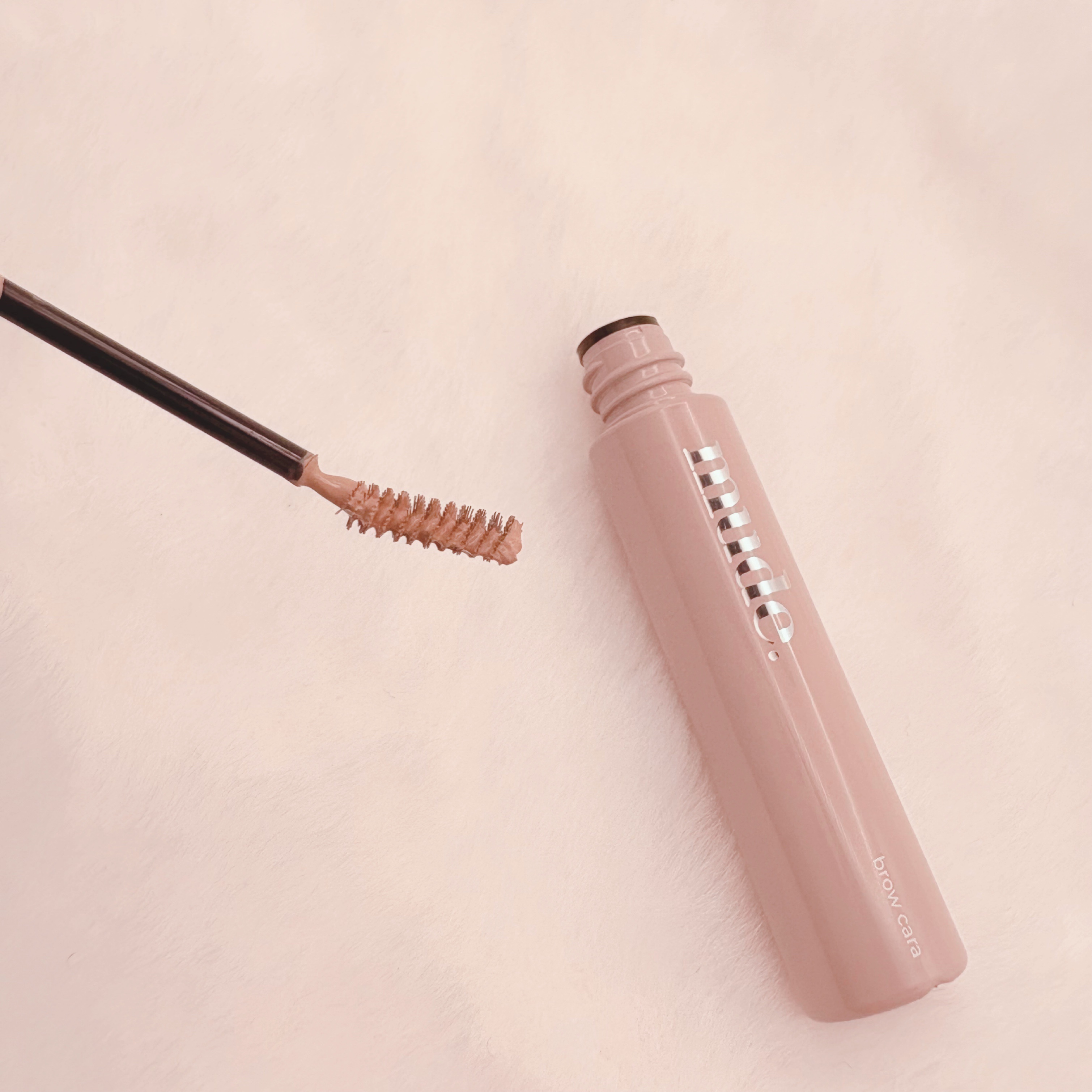 インスパイアスキニーブロウカラ/mude/眉マスカラを使ったクチコミ（3枚目）