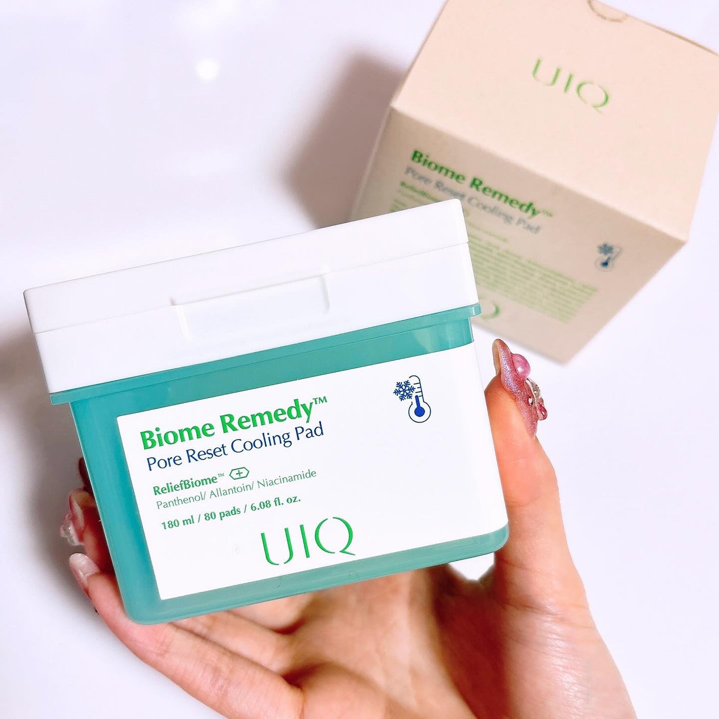 バイオームレメディポアリセットクーリングパッド/UIQ/トナーパッドを使ったクチコミ(2枚目)