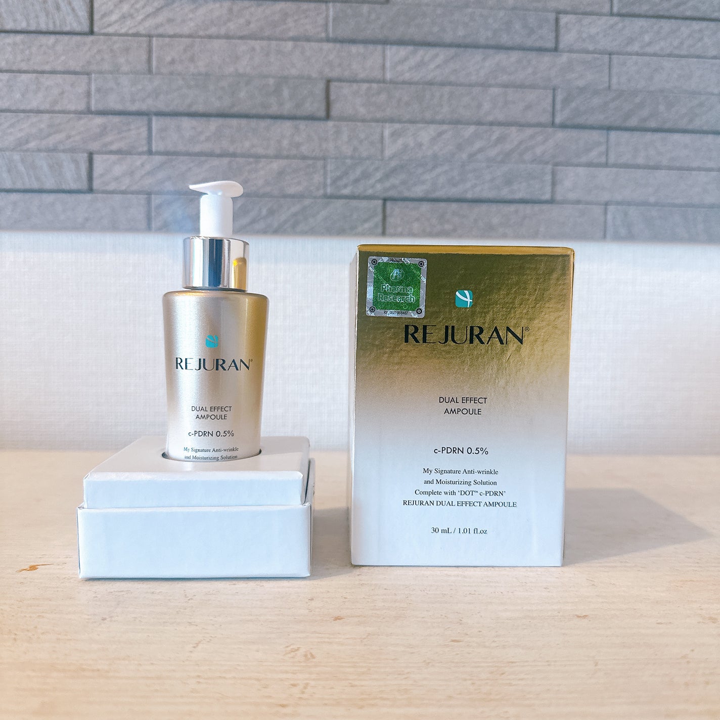 REJURAN デュアルエフェクトアンプル 30ml/REJURAN COSMETICS/美容液を使ったクチコミ(1枚目)
