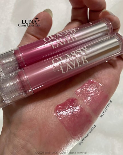 グラッシーレイヤーティント/LUNA/リップティントを使ったクチコミ(4枚目)