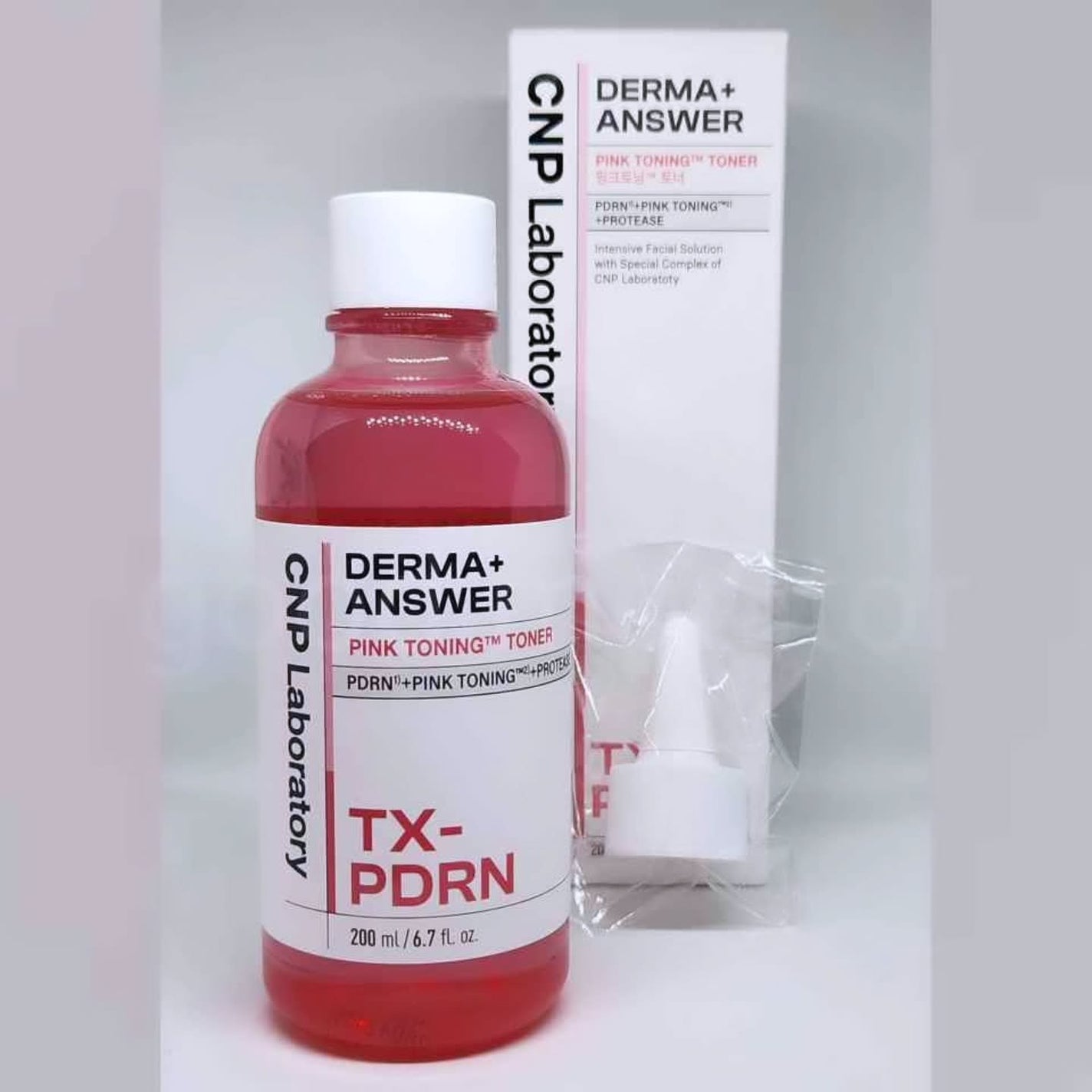 ダーマアンサーピンクトーニングトナー/CNP Laboratory/化粧水を使ったクチコミ(2枚目)