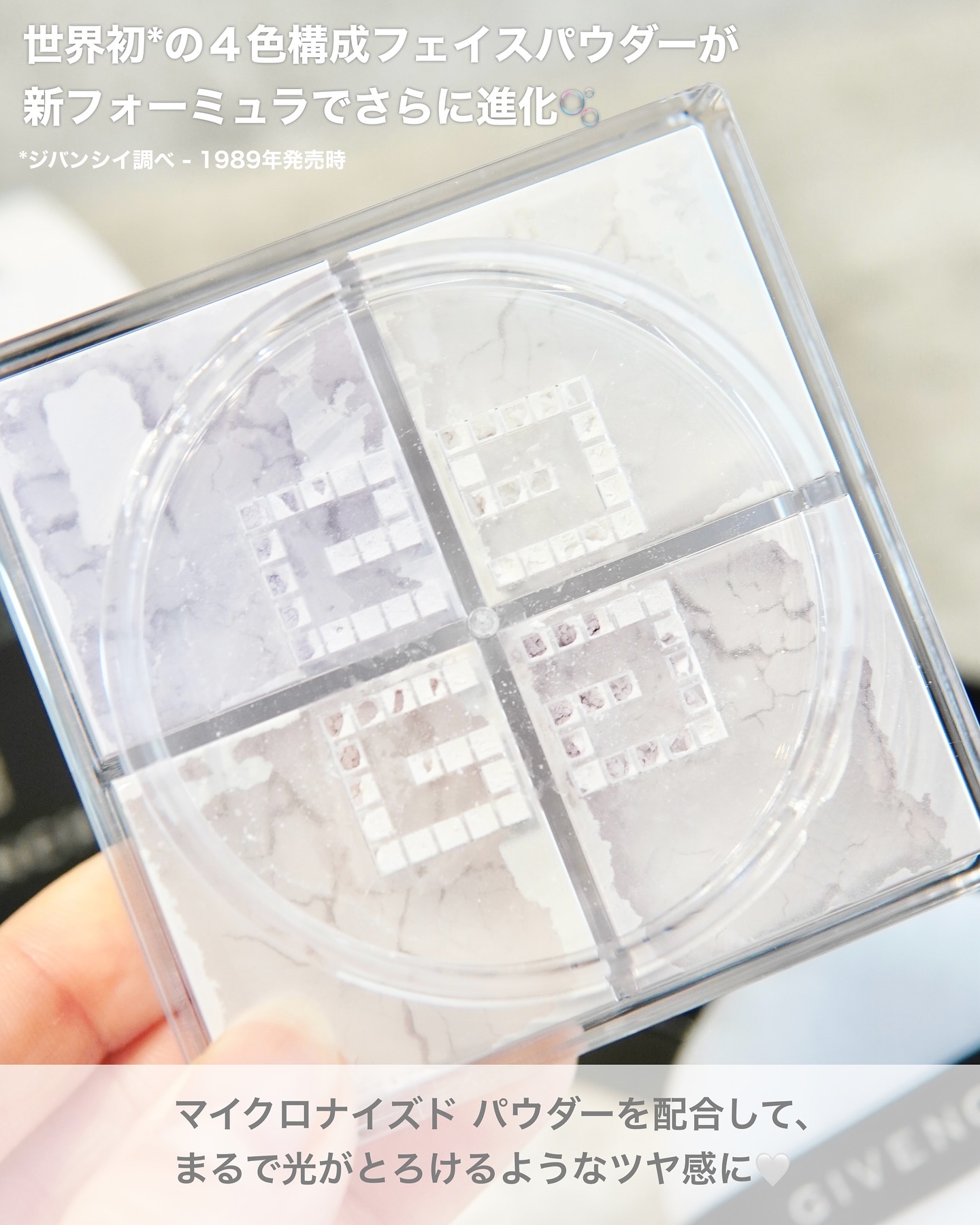 プリズム・リーブル/GIVENCHY/ルースパウダーを使ったクチコミ（2枚目）