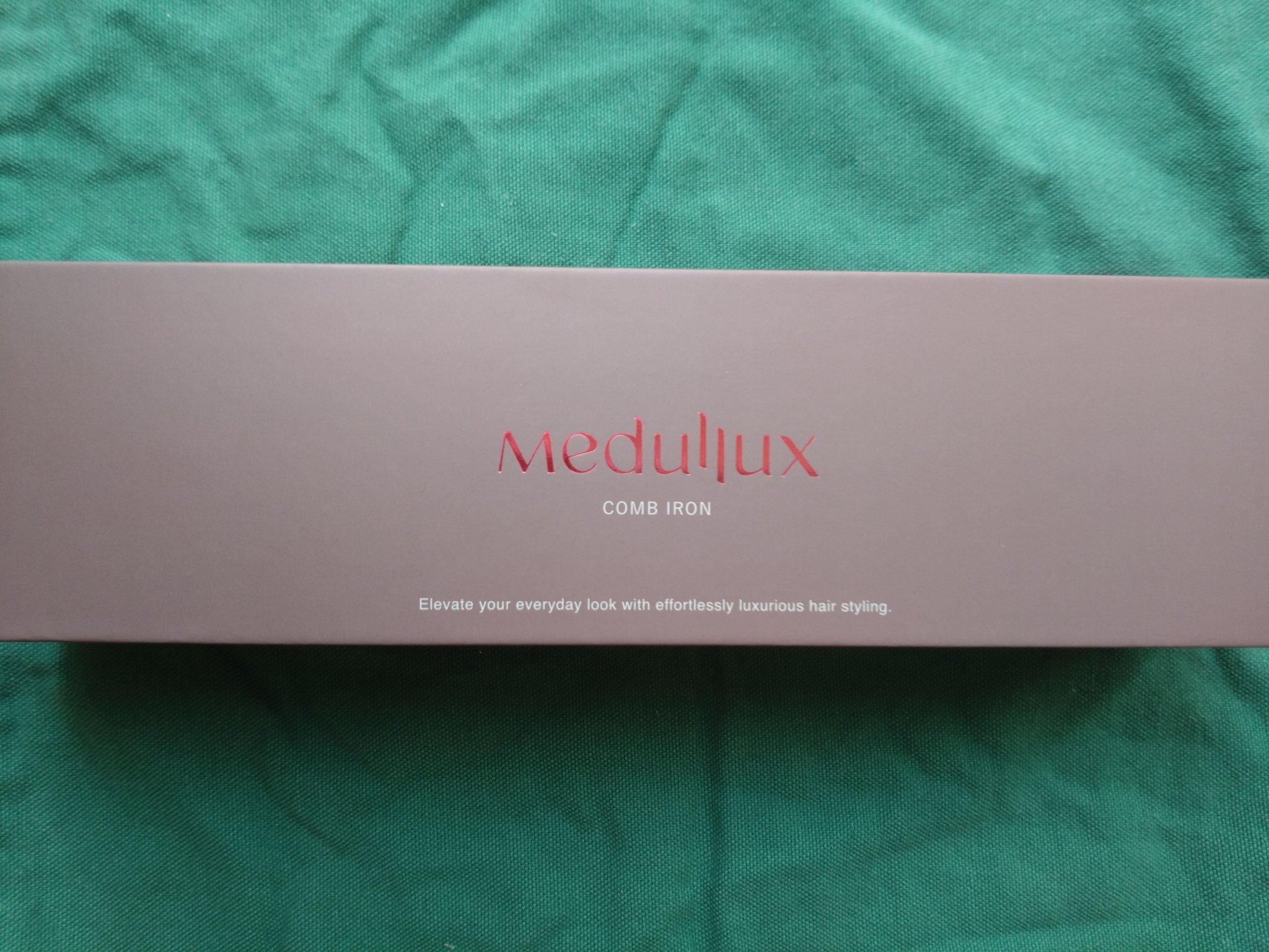 Comb Iron/Medullux/その他ヘアアイロンを使ったクチコミ（1枚目）