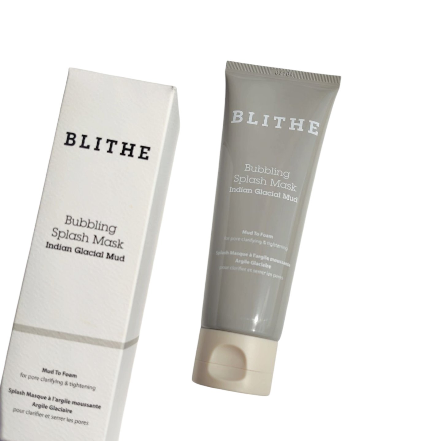 Bubbling Splash Mask Indian Glacial Mud/BLITHE/洗顔フォームを使ったクチコミ（1枚目）