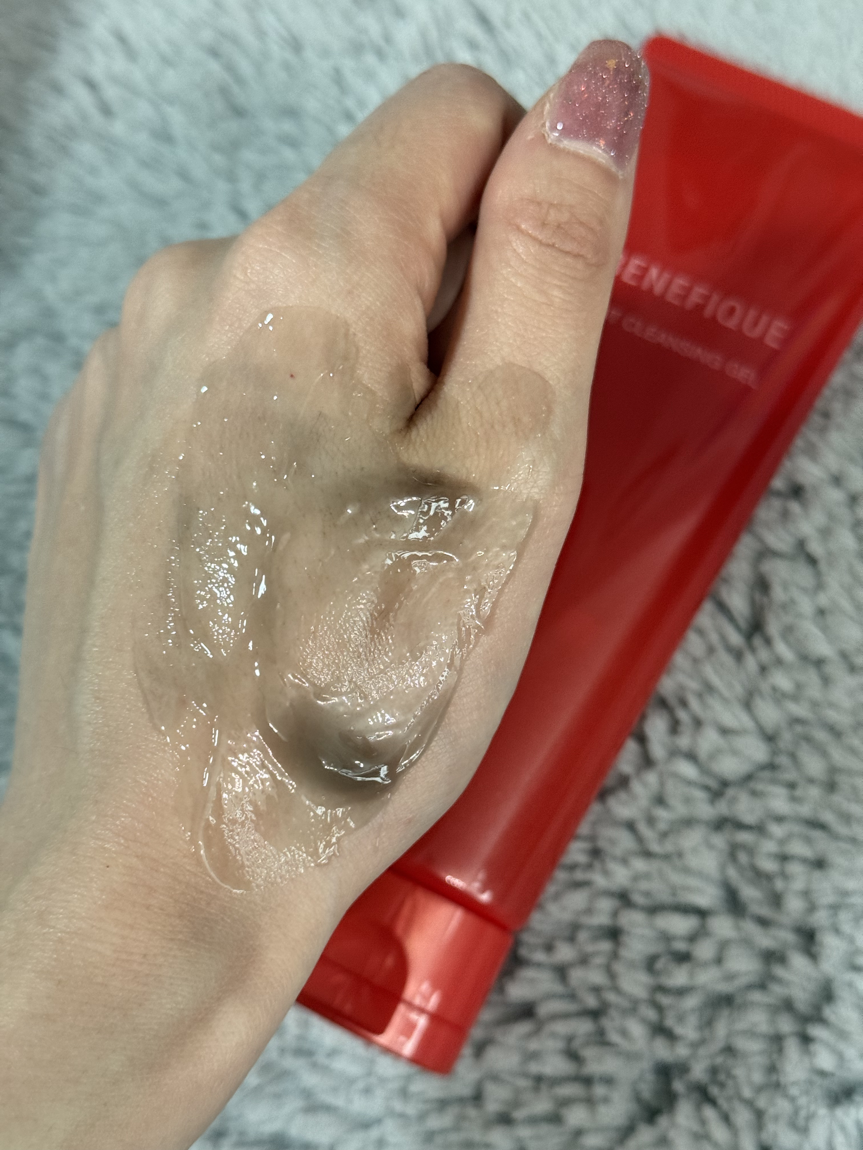 ベネフィーク　ホットクレンジングジェル/BENEFIQUE/クレンジングジェルを使ったクチコミ（2枚目）