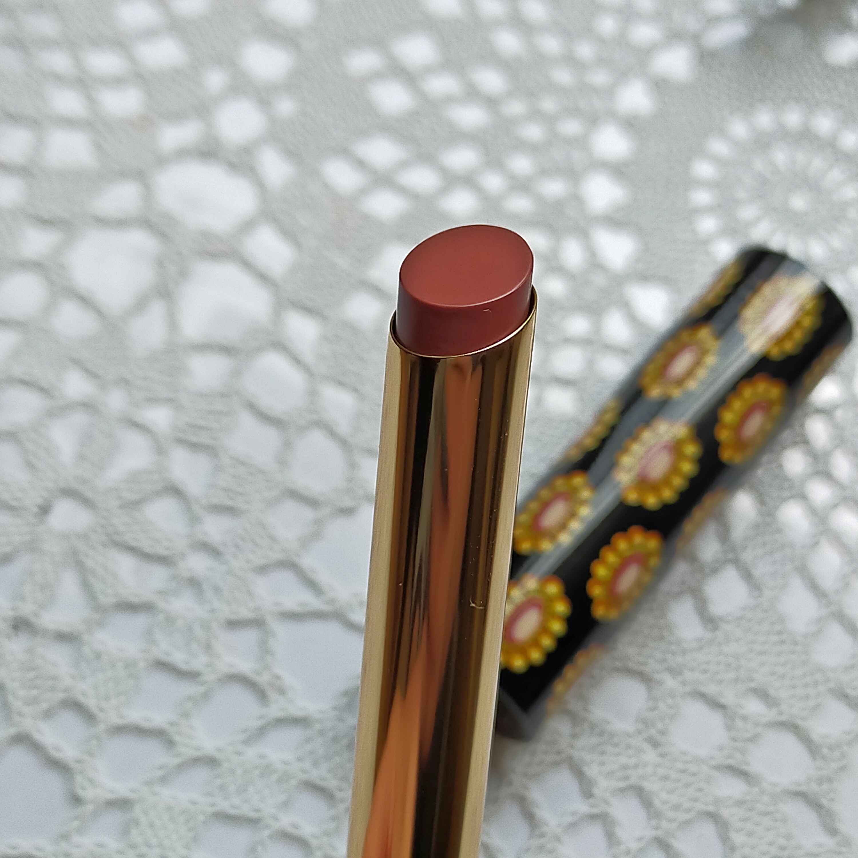 グッチ ルージュ ドゥ ボーテ ブリアン/GUCCI beauty/口紅を使ったクチコミ（2枚目）