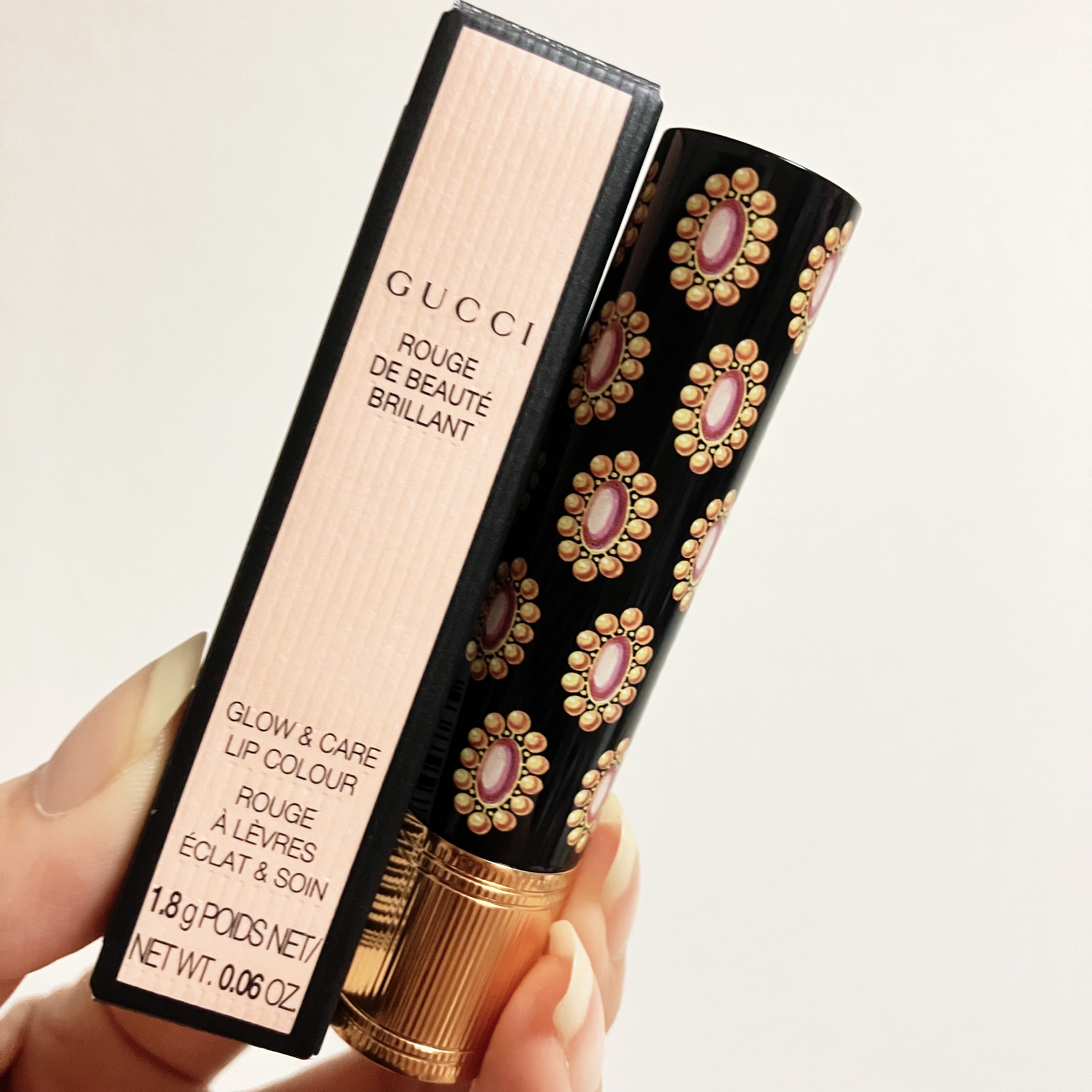 グッチ ルージュ ドゥ ボーテ ブリアン/GUCCI beauty/口紅を使ったクチコミ（2枚目）