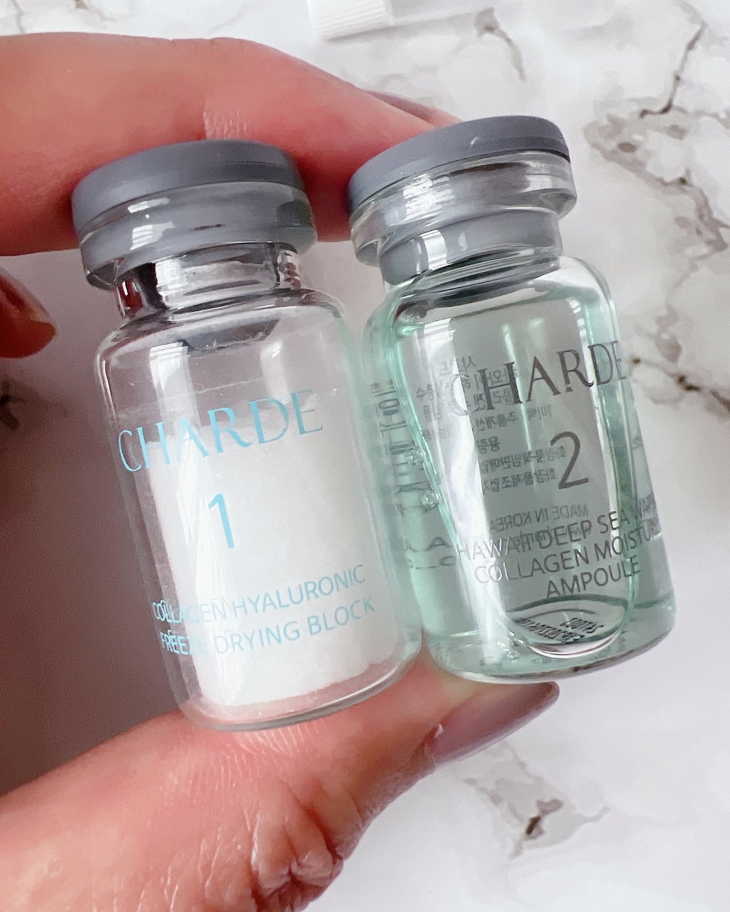 クラウドアンプル 1week キット/CHARDE/美容液を使ったクチコミ(5枚目)