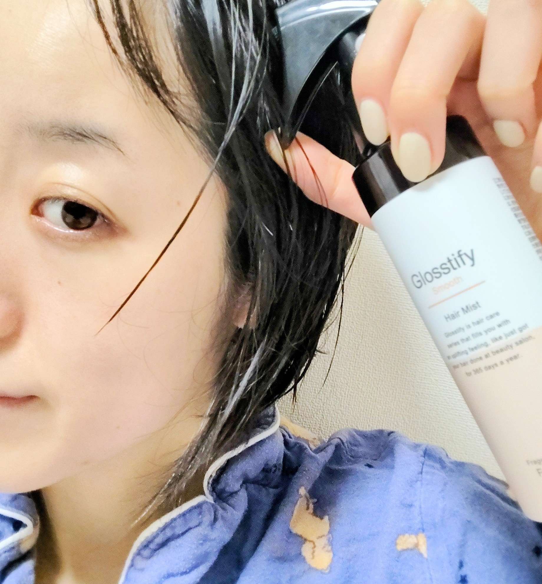 Smooth Hair mist/Glosstify/ヘアミストを使ったクチコミ（3枚目）