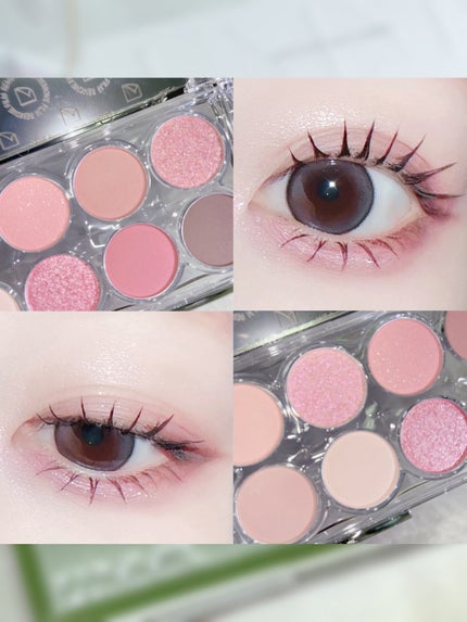 ライトオンアイズシャドウパレット/ルミル/アイシャドウパレットを使ったクチコミ(4枚目)