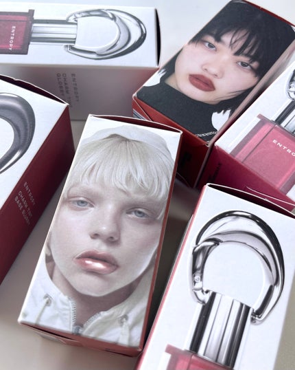 チャームティント グロッシーゲルライン/ENTROPY/リップティントを使ったクチコミ(6枚目)