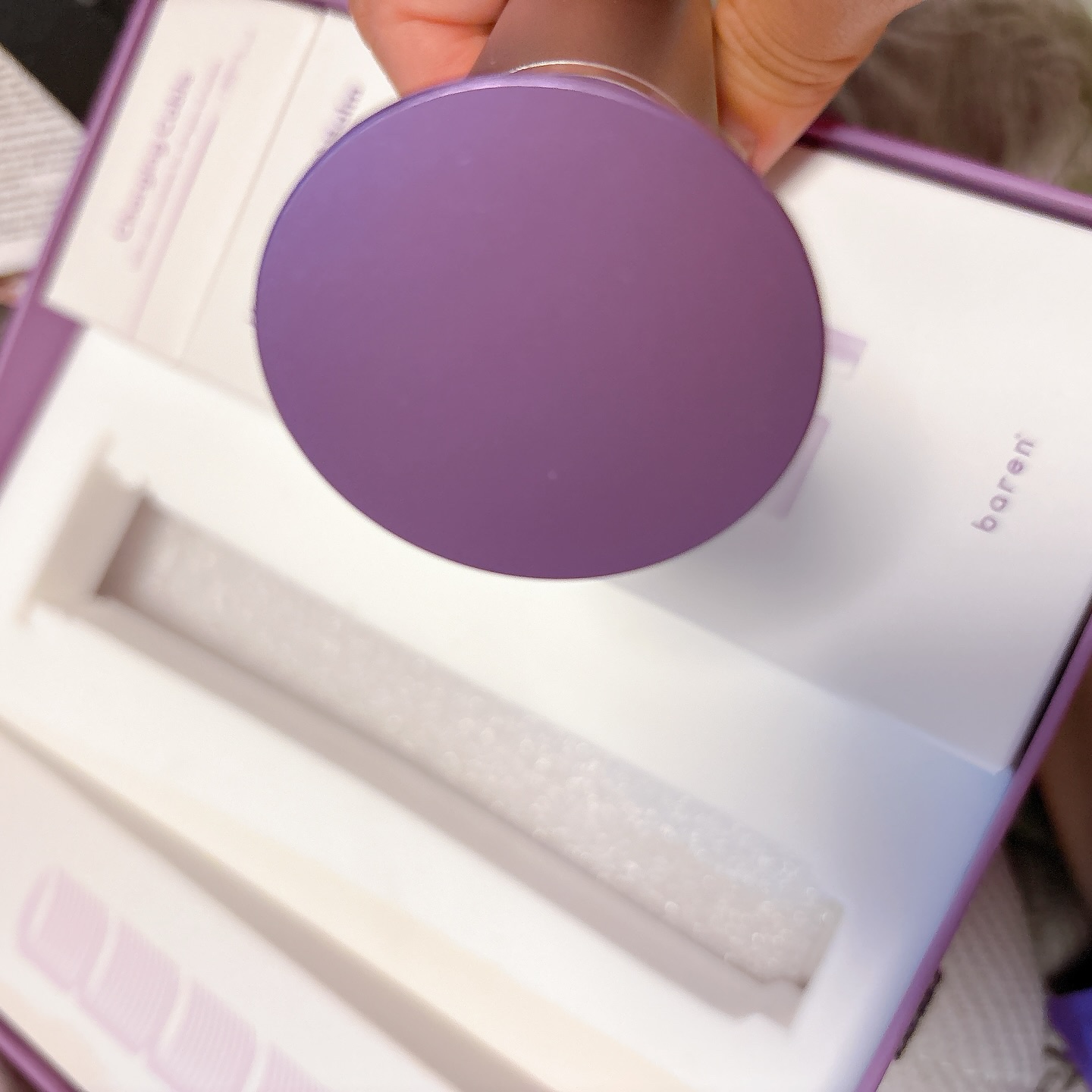 ペディパーフェクト 電動足角質除去器 /BAREN/レッグ・フットケアを使ったクチコミ（2枚目）