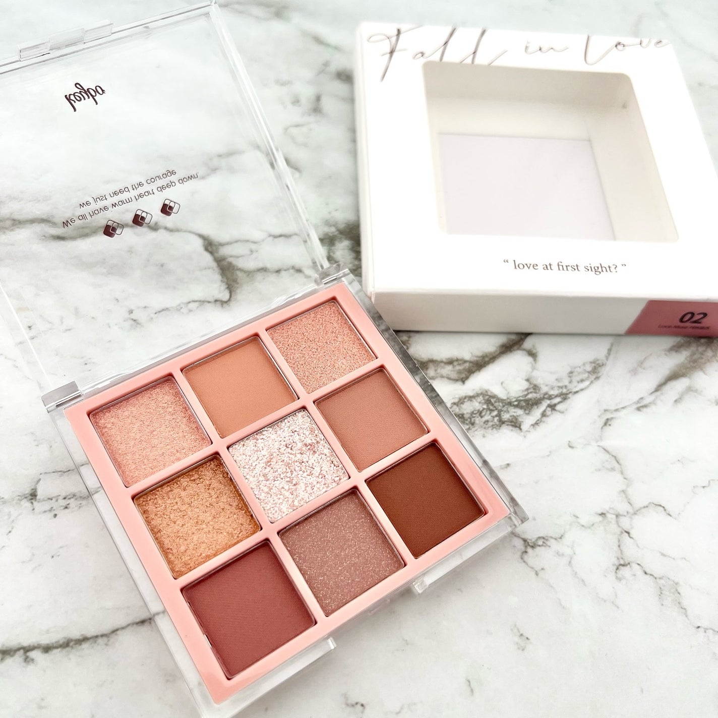 KEYBO FALL IN LOVE SHADOW PALETTE/keybo/アイシャドウパレットを使ったクチコミ(1枚目)