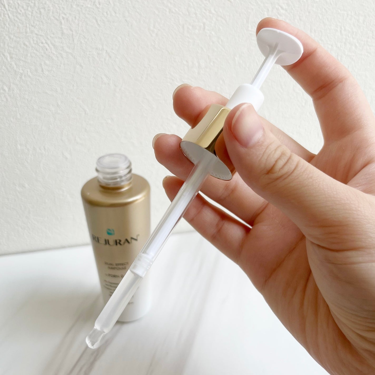 デュアル エフェクト アンプル/REJURAN COSMETICS/美容液を使ったクチコミ(3枚目)