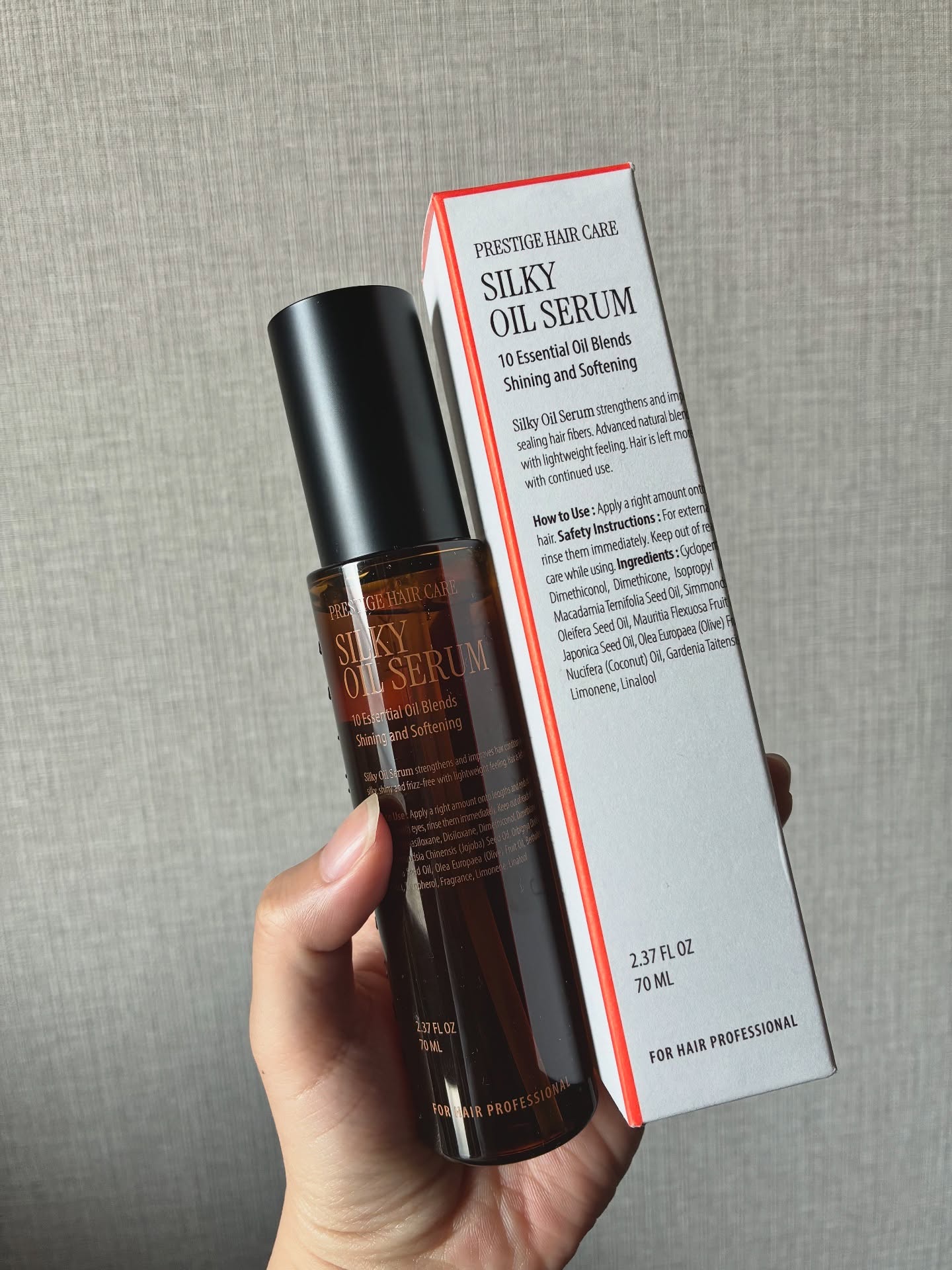 SILKY OIL SERUM/CULRY SHYLL/ヘアオイルを使ったクチコミ（1枚目）