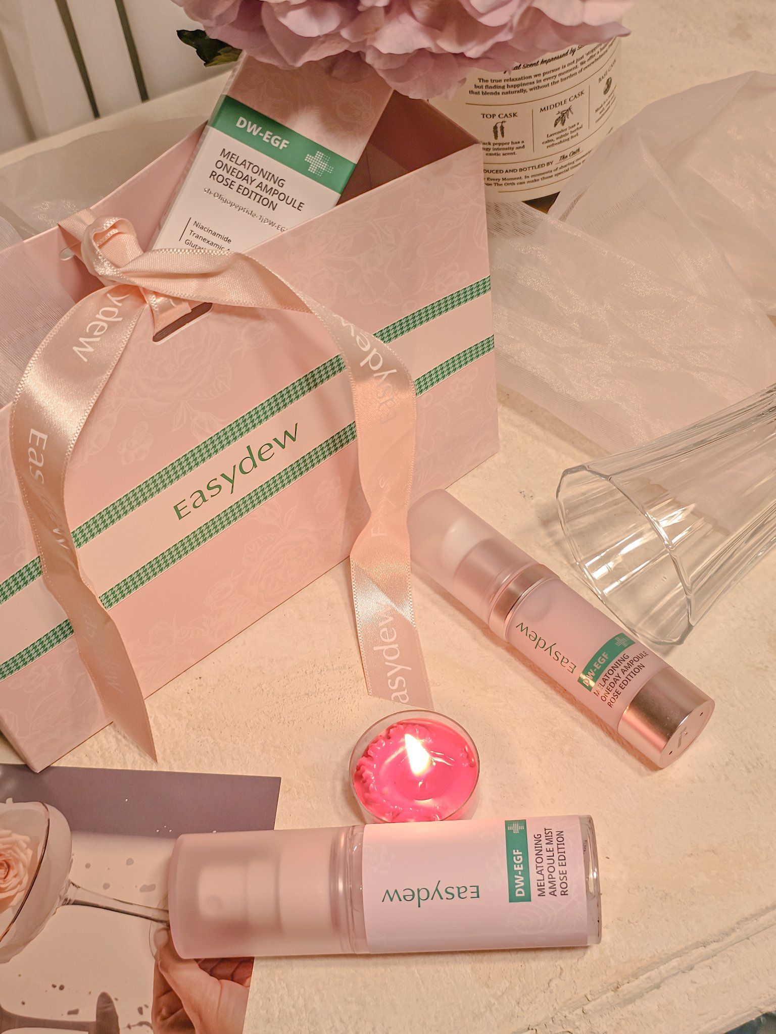 メラトーニングアンプル/Easydew/美容液を使ったクチコミ（2枚目）