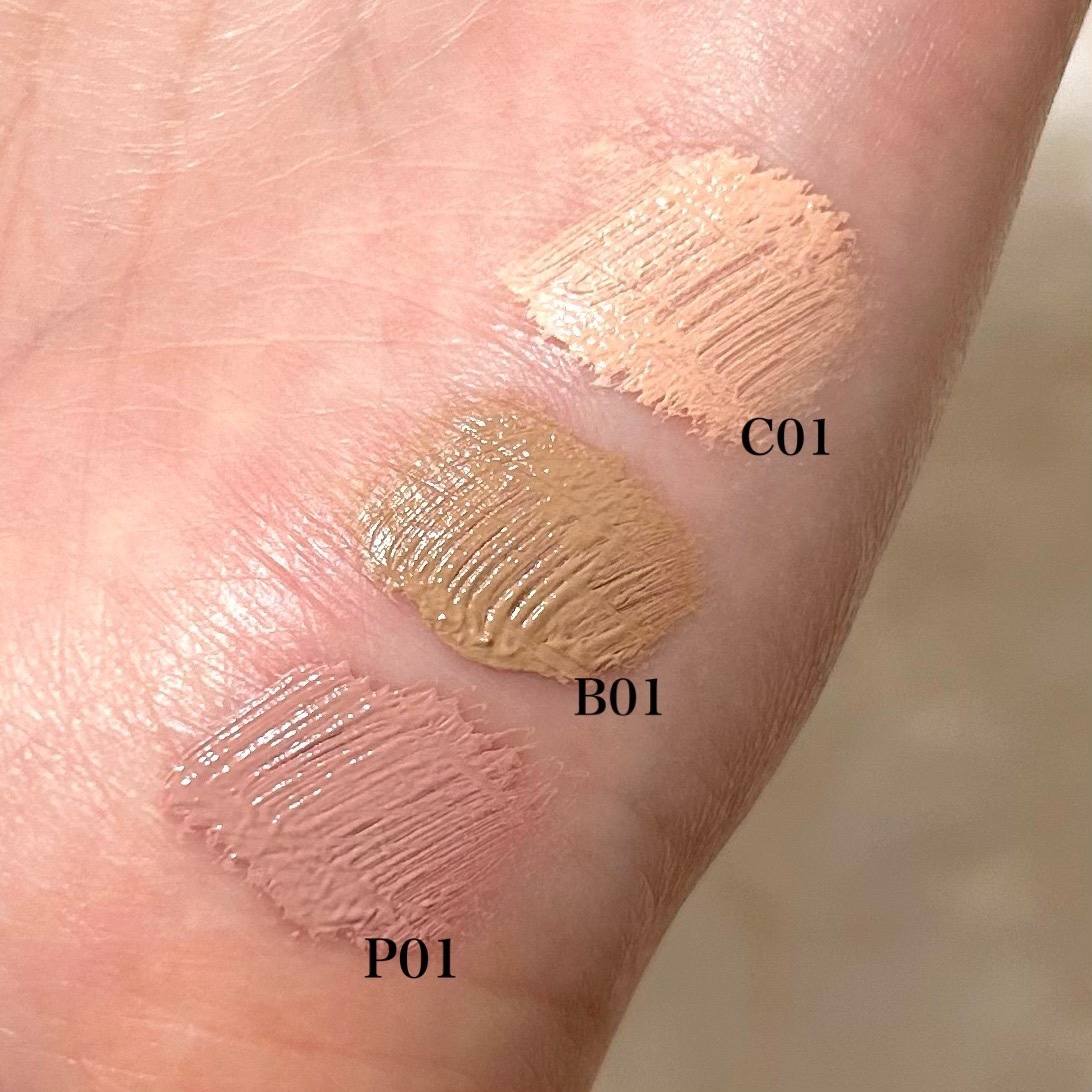 インスパイアスキニーブロウカラ/mude./眉マスカラを使ったクチコミ（3枚目）