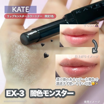 ケイト リップモンスターカラートナー/KATE/口紅を使ったクチコミ(4枚目)