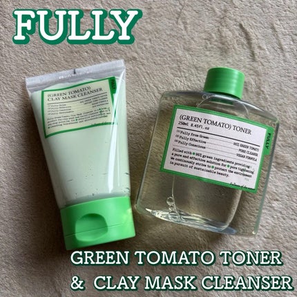 グリーントマトクレイマスククレンザー/FULLY/洗い流すパック・マスクを使ったクチコミ(1枚目)