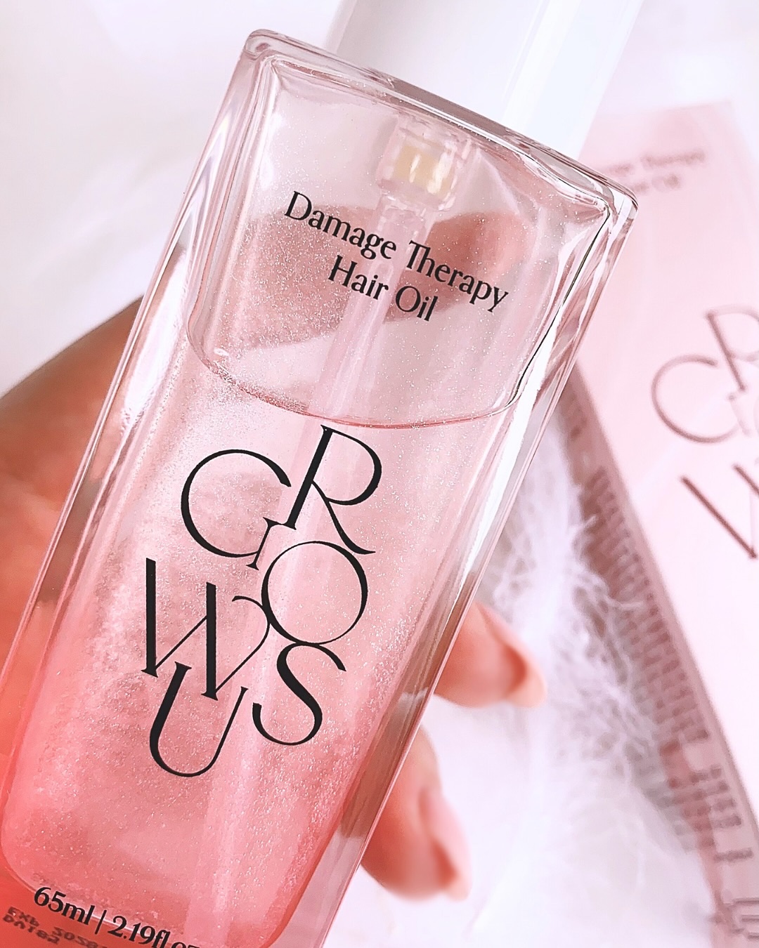 ダメージセラピーヘアオイル/GROWUS/ヘアオイルを使ったクチコミ（2枚目）