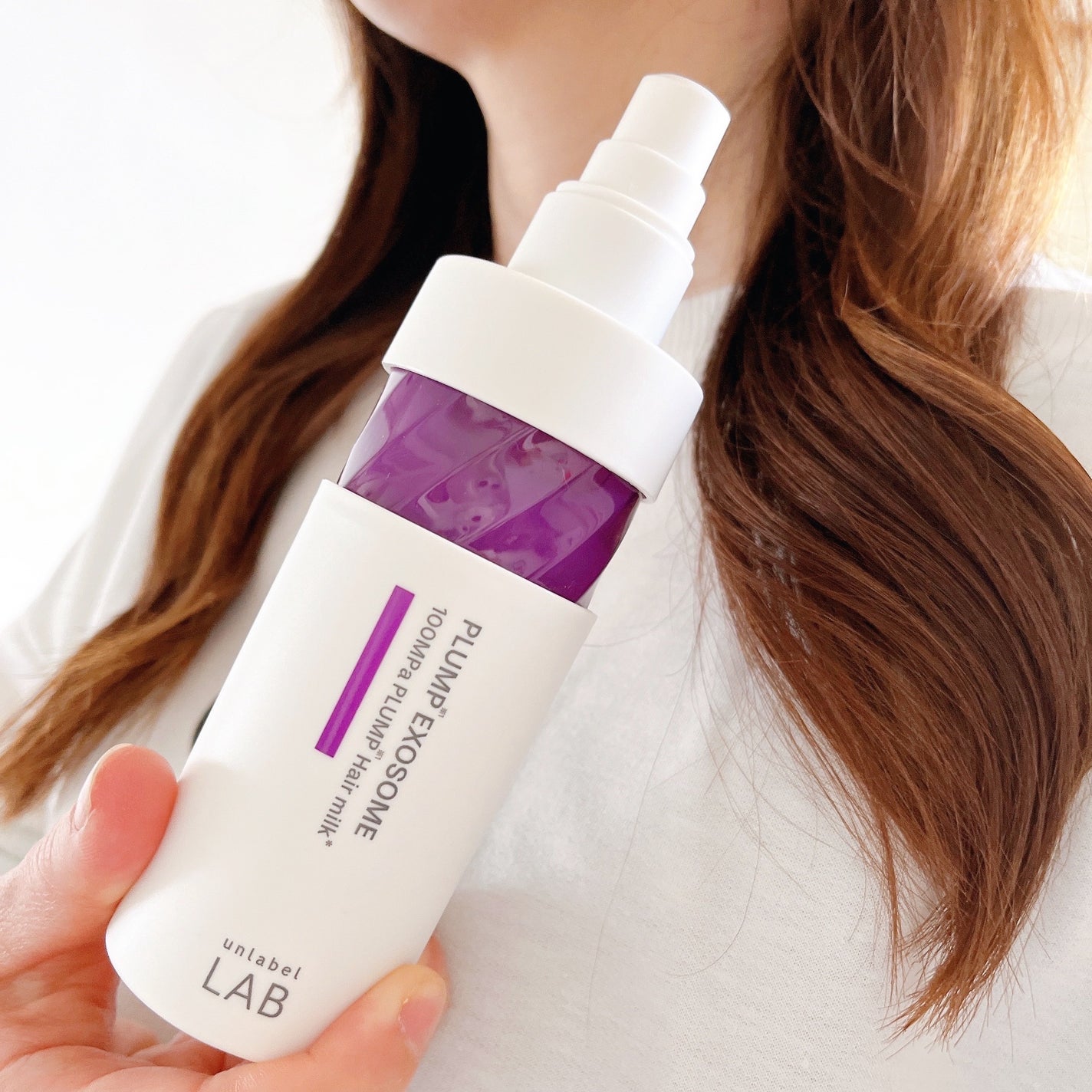 アンレーベル ラボ EX バウンス ヘアミルク/unlabel/ヘアミルクを使ったクチコミ(4枚目)