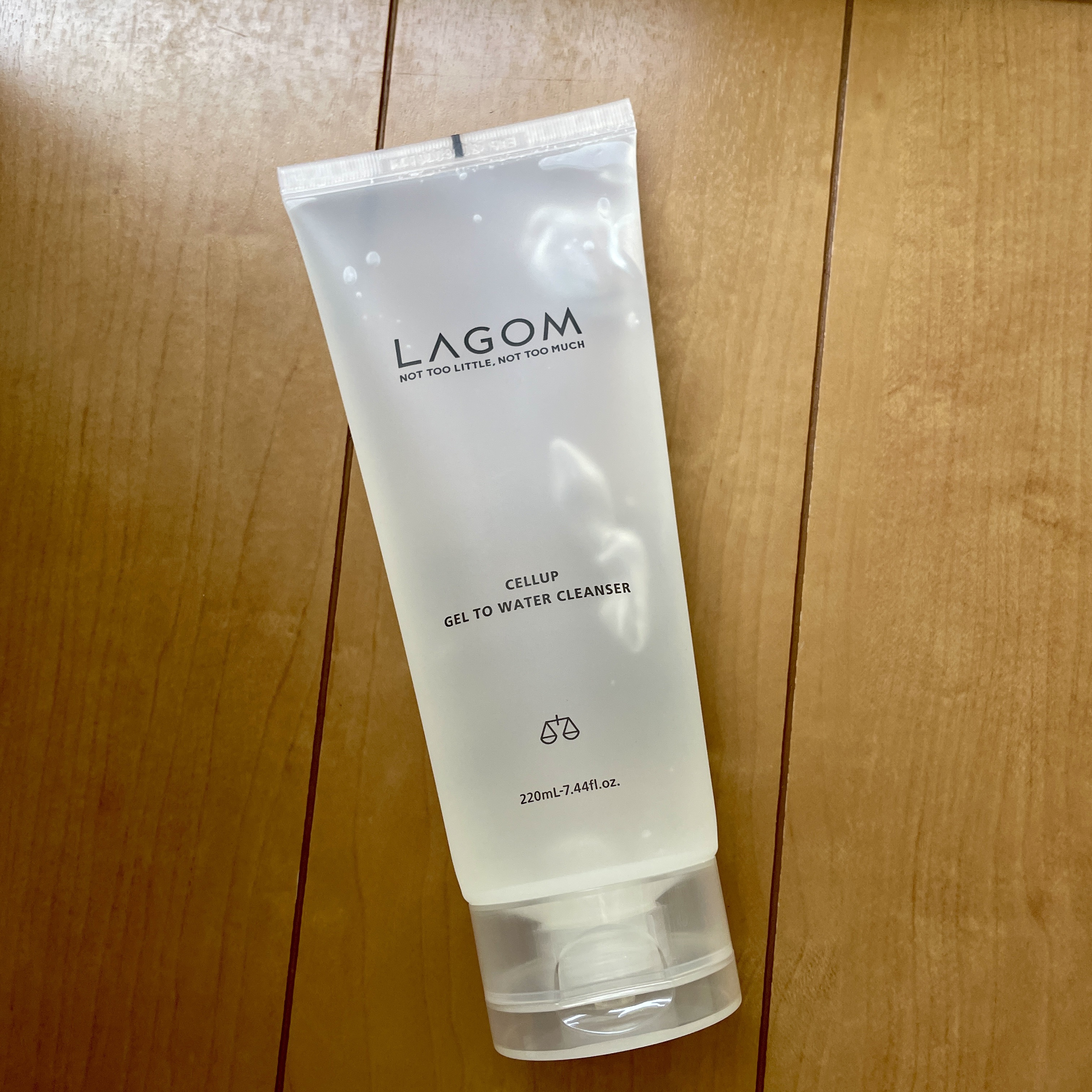 ラゴム ジェルトゥウォーター クレンザー(朝用洗顔)/LAGOM /その他洗顔料を使ったクチコミ（1枚目）