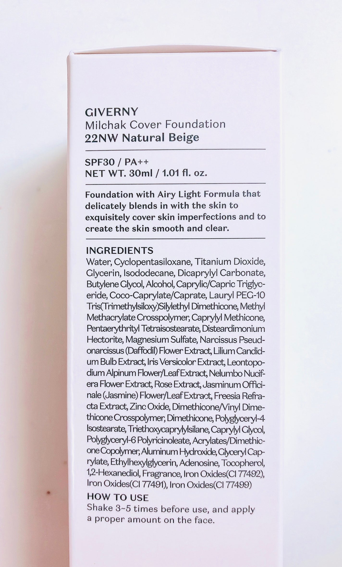 ジヴェルニー 密着カバーファンデーション/GIVERNY/リキッドファンデーションを使ったクチコミ(3枚目)