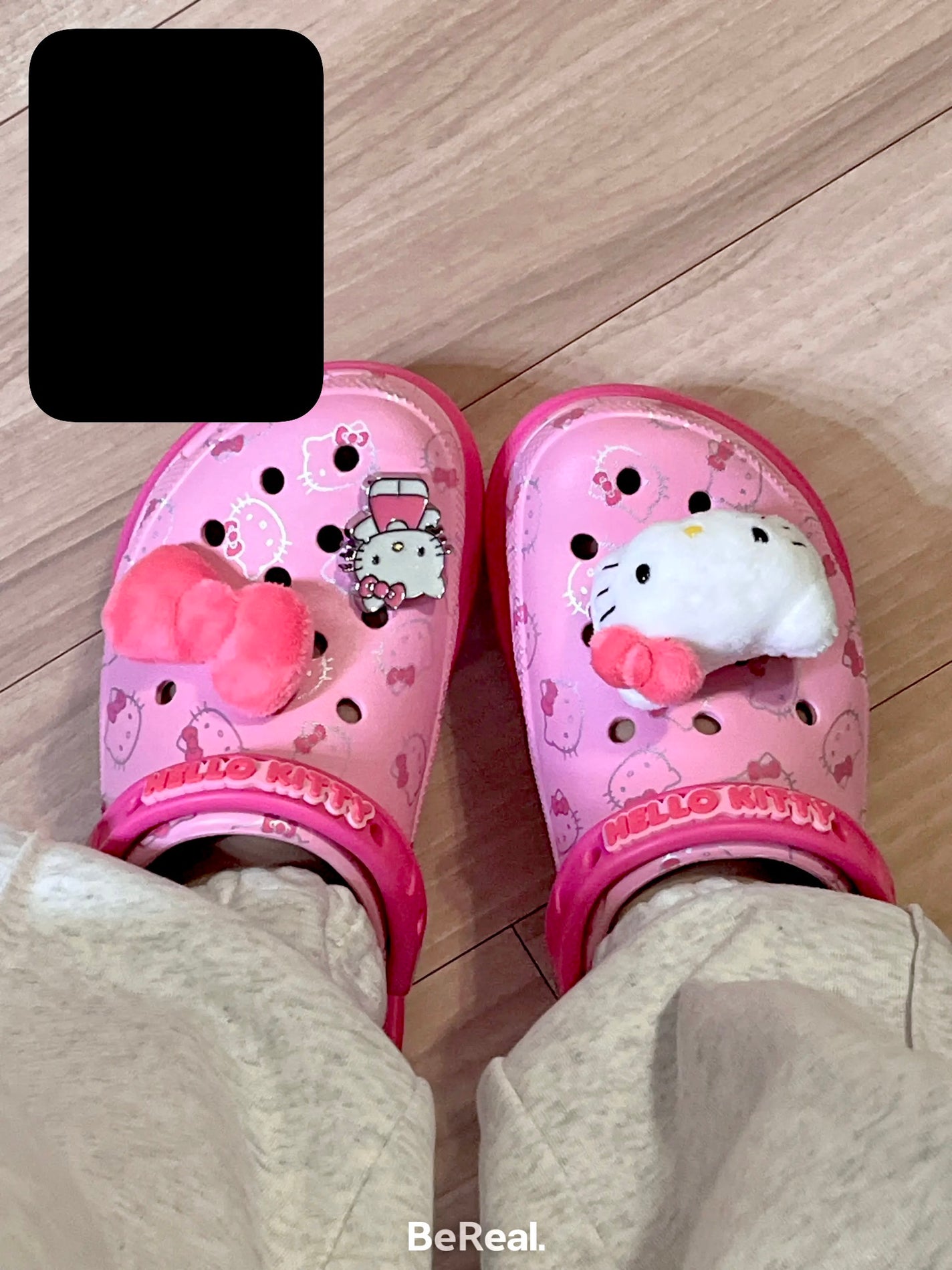 愛ri on LIPS 「可愛すぎるよ💢💢クロックスハローキティコラボミ・◦・ミ🎀ク..」(2枚目)