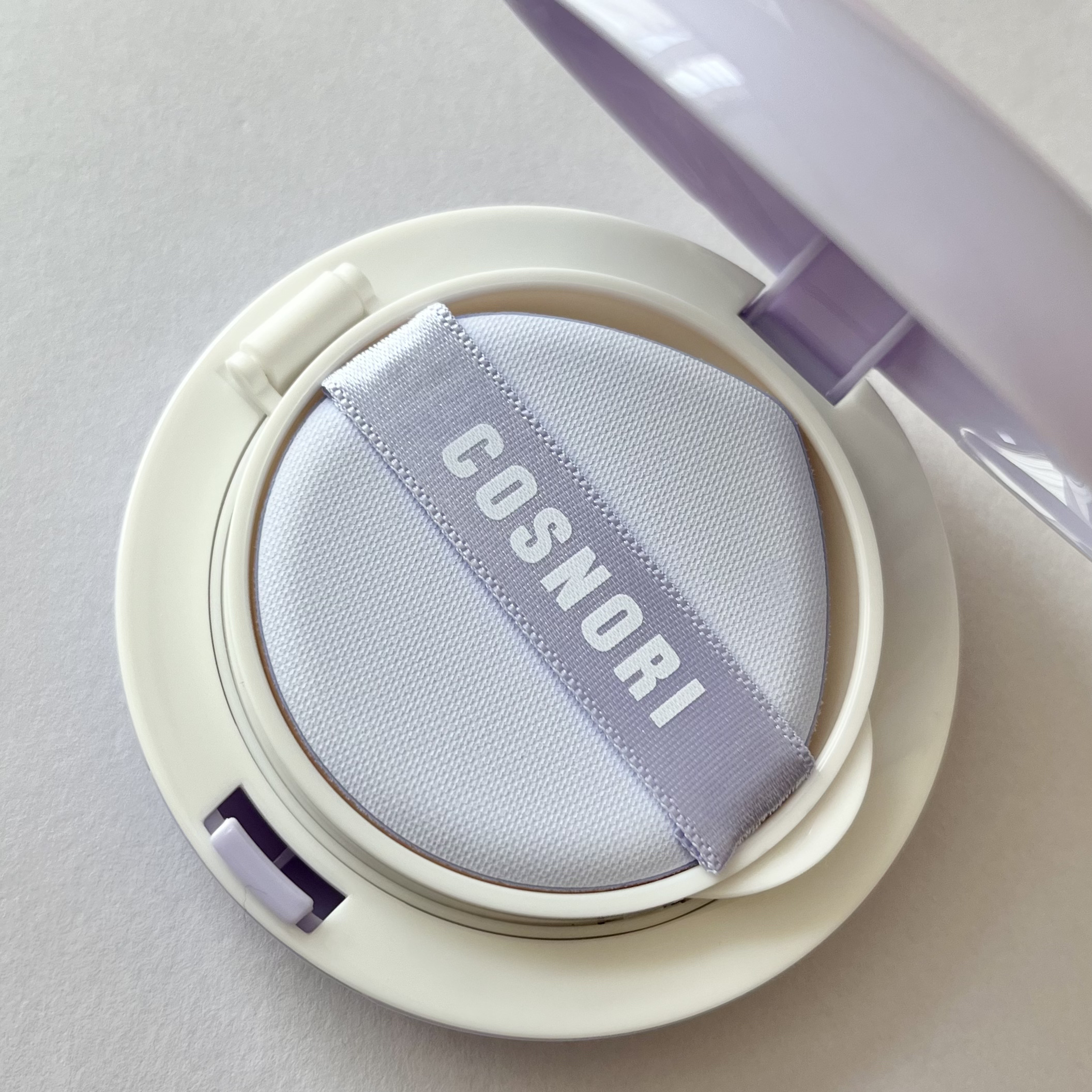 パンテノールバリアクッション/COSNORI/クッションファンデーションを使ったクチコミ（2枚目）