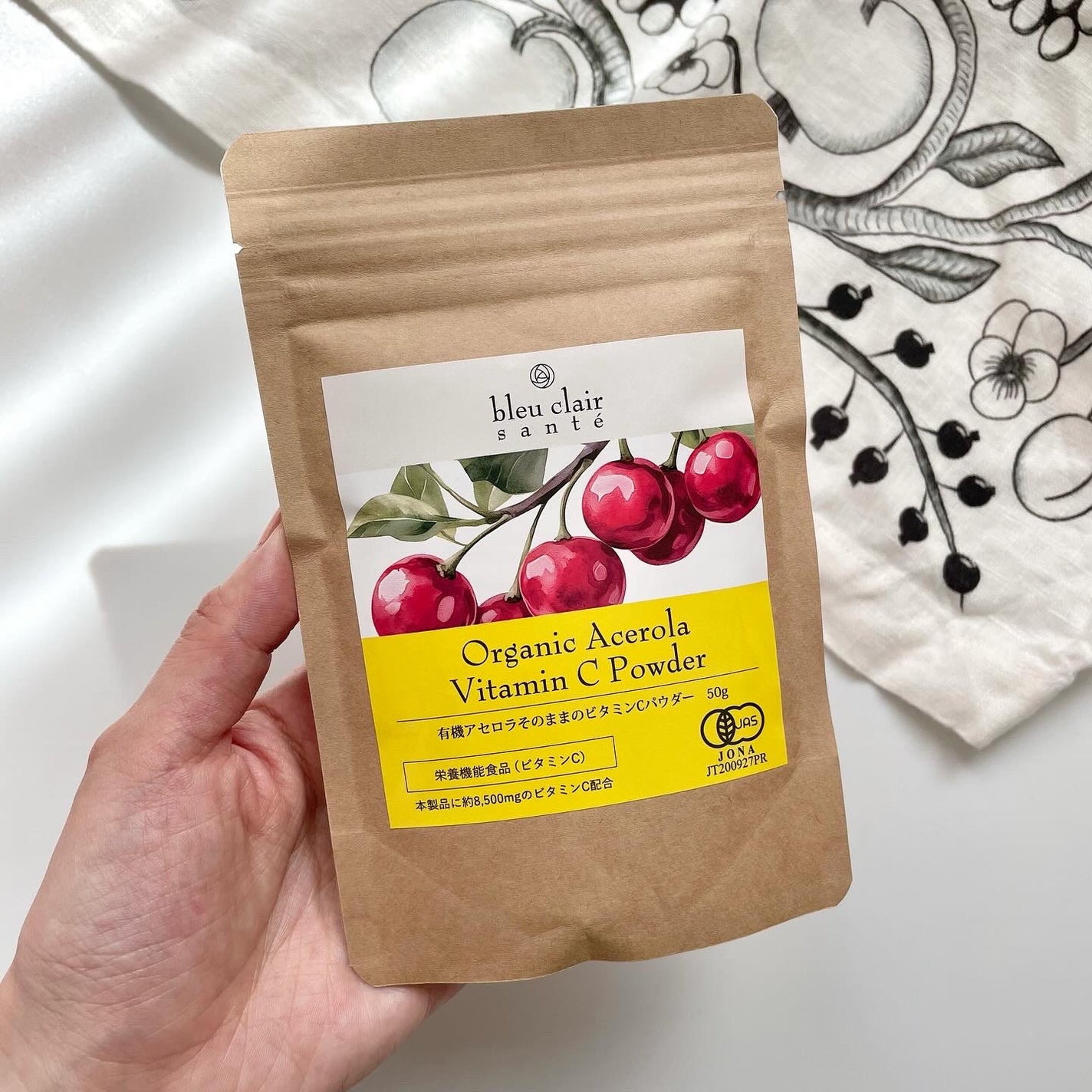 有機アセロラビタミンCパウダー8500mg/ブルークレールサンテ/その他食品を使ったクチコミ(2枚目)
