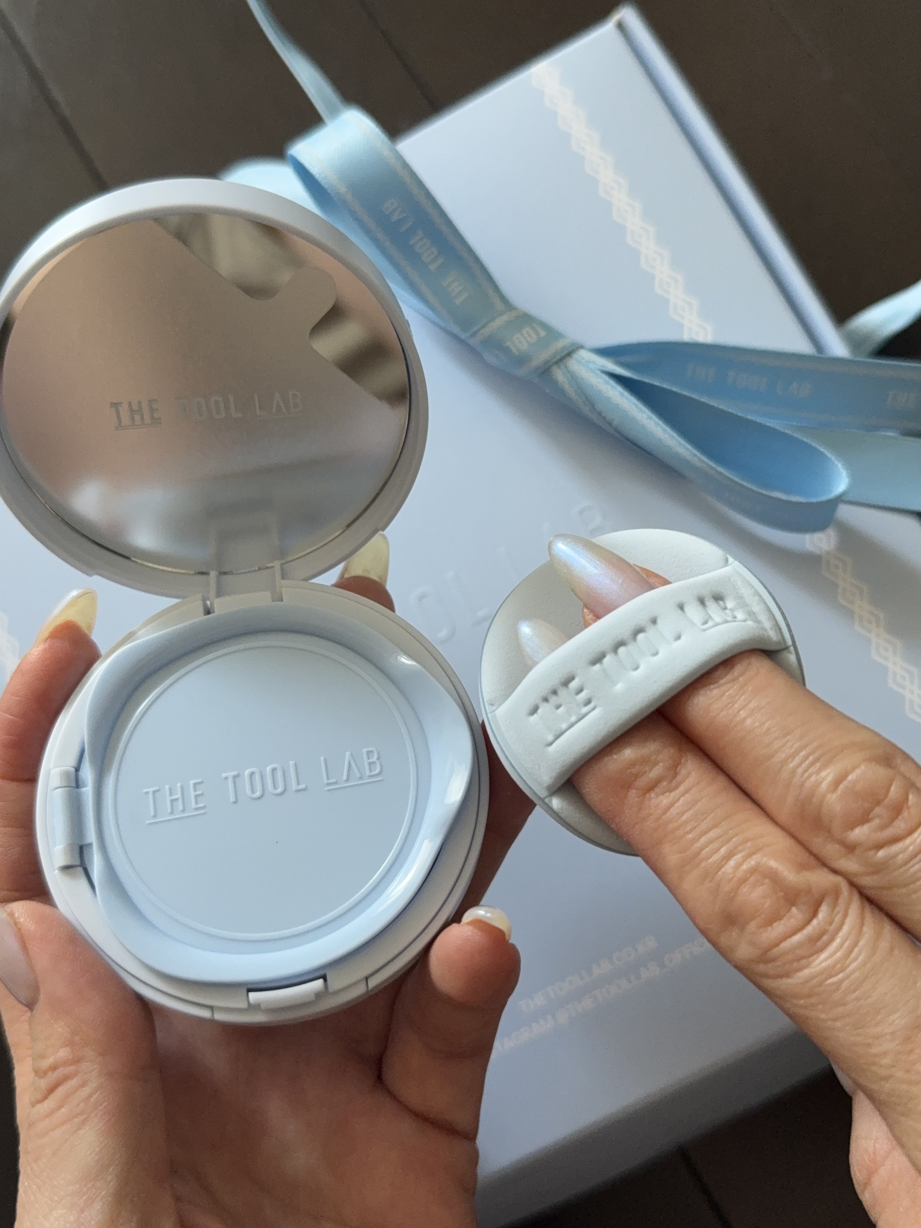 スタンプスキンフィットクッショングロウ/THE TOOL LAB/クッションファンデーションを使ったクチコミ（1枚目）