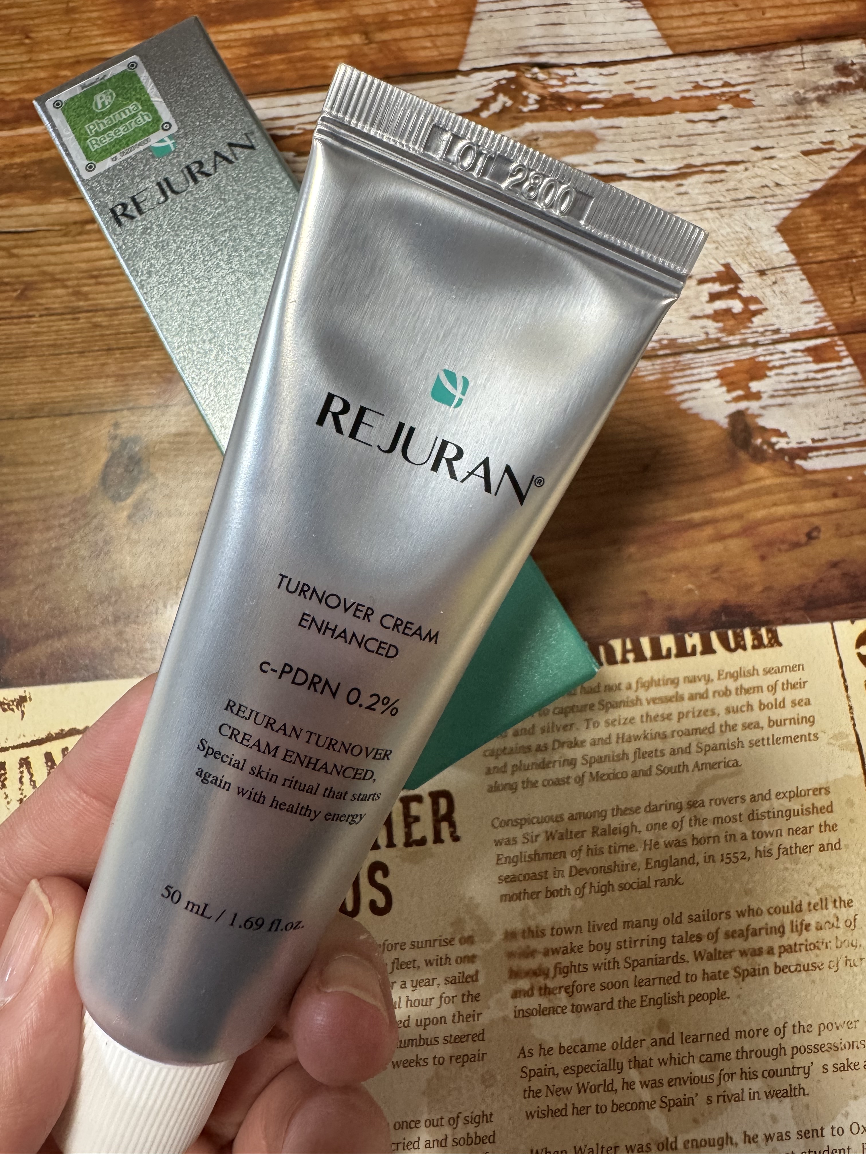 ターンオーバークリーム/REJURAN COSMETICS/フェイスクリームを使ったクチコミ（2枚目）