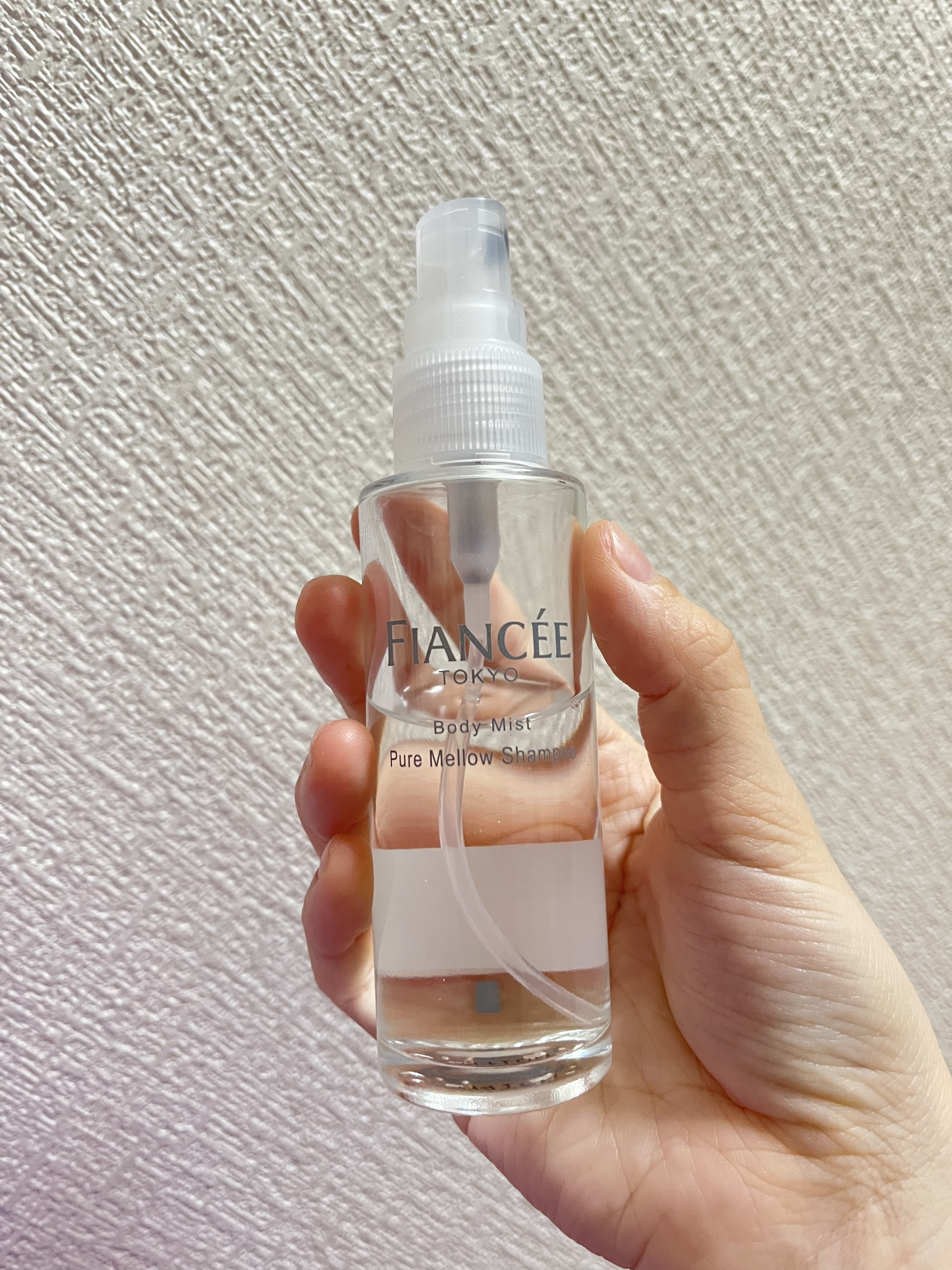 ボディミスト ピュアメロウシャンプー		/フィアンセ/香水(レディース)を使ったクチコミ（1枚目）