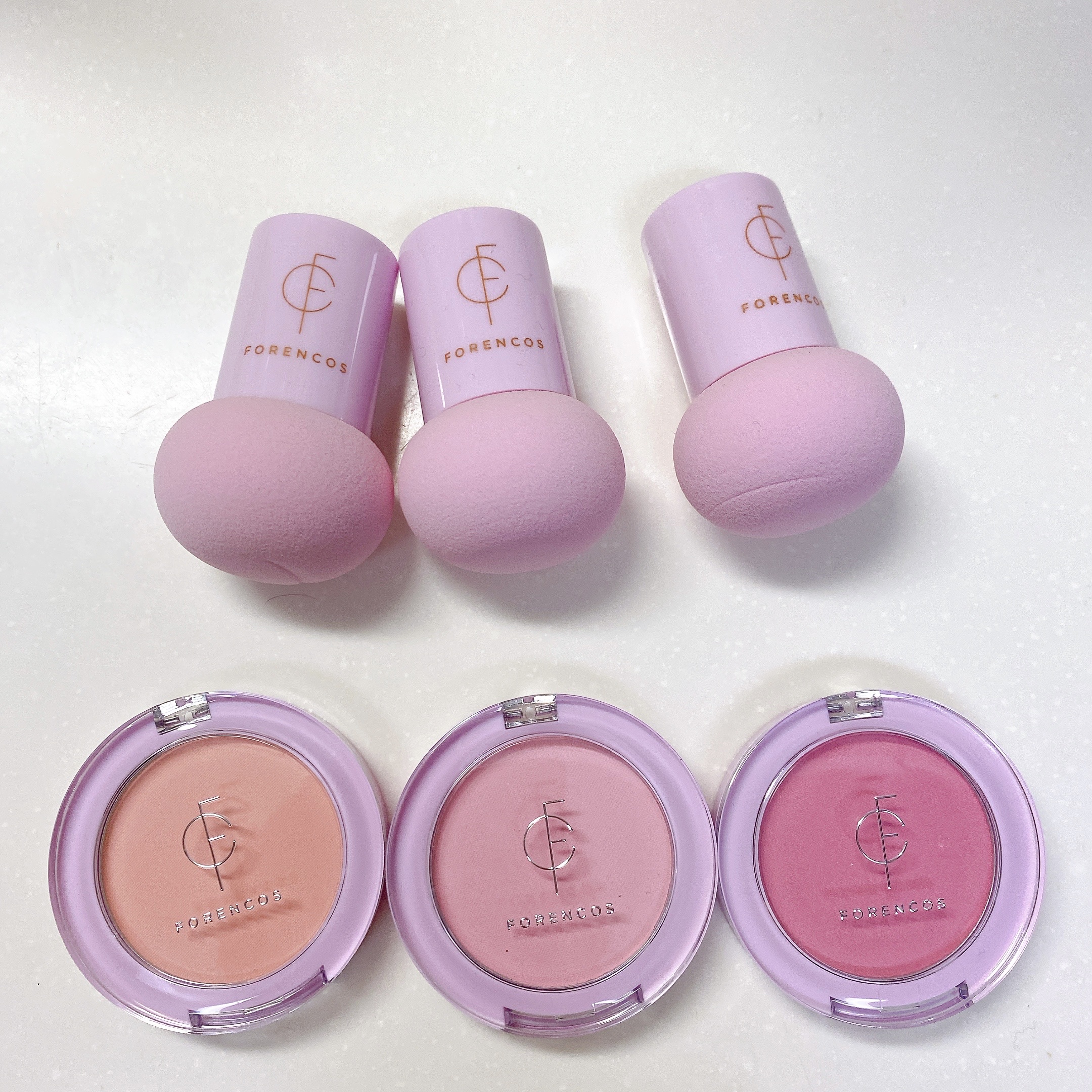 ピュアブラッシャー パフ付き 06 サンシャイン/フォレンコス/パウダーチークを使ったクチコミ（2枚目）