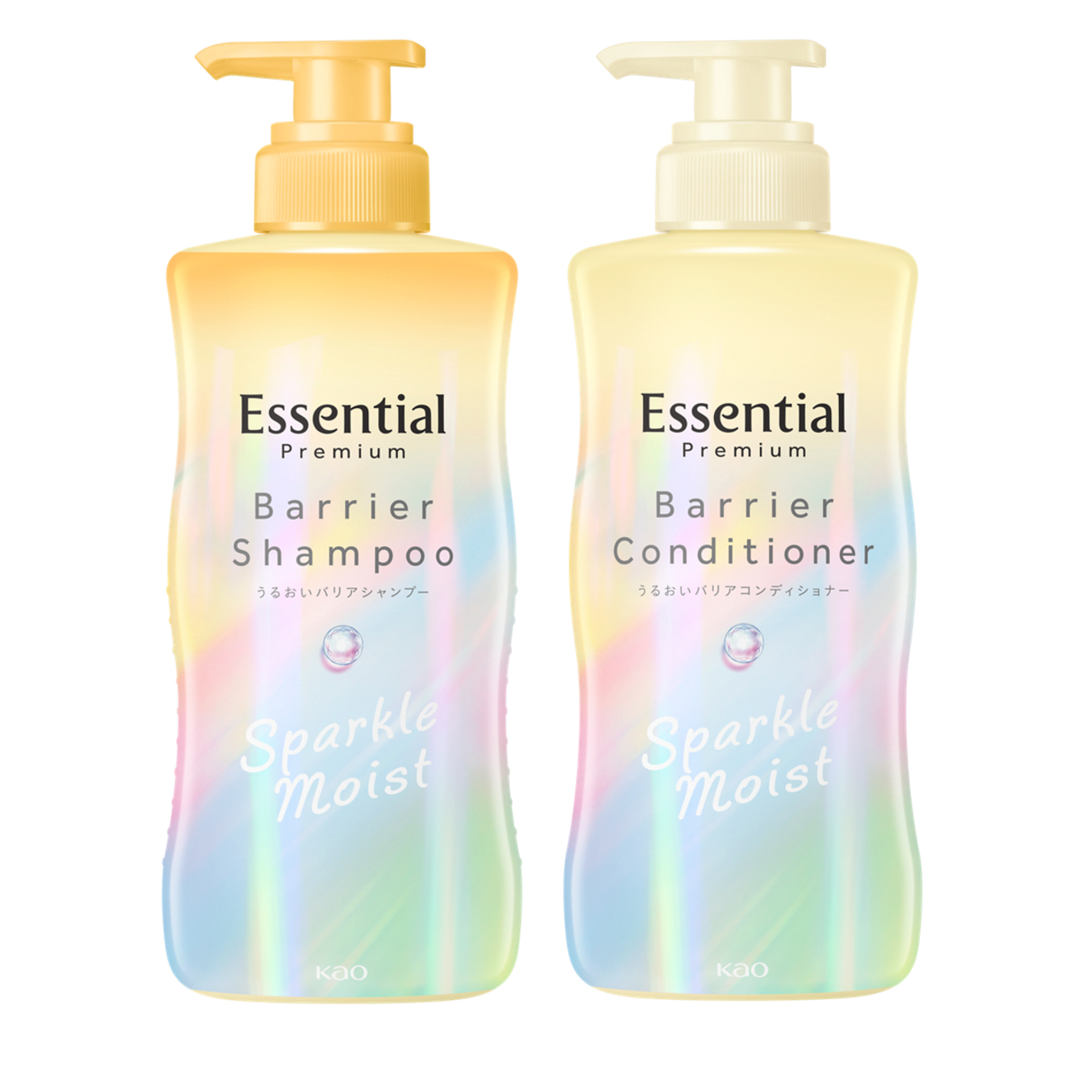 エッセンシャルプレミアム バリアシャンプー・コンディショナー スパークルモイスト / エッセンシャル