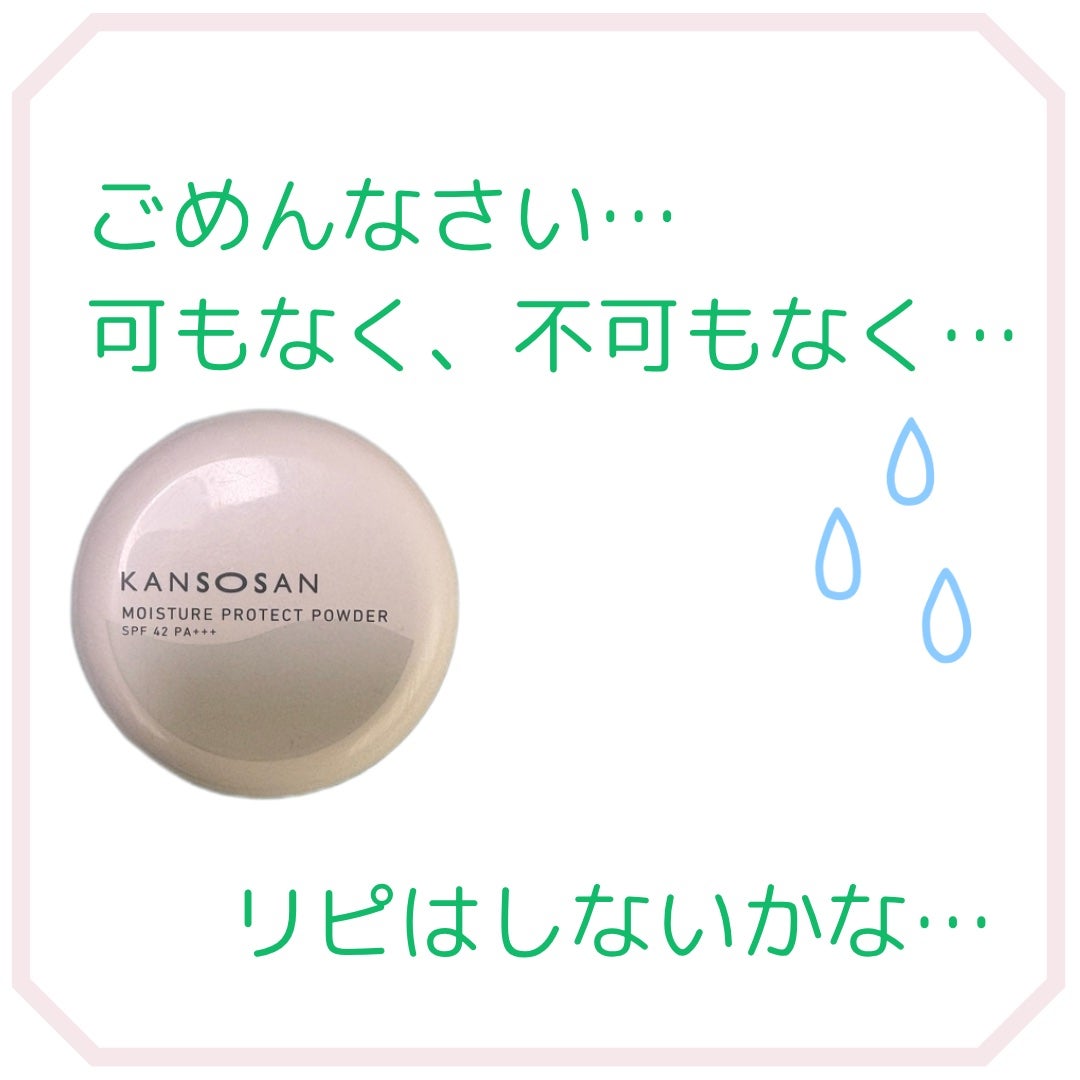 乾燥さん 保湿力プロテクトパウダー/乾燥さん/プレストパウダーを使ったクチコミ(1枚目)