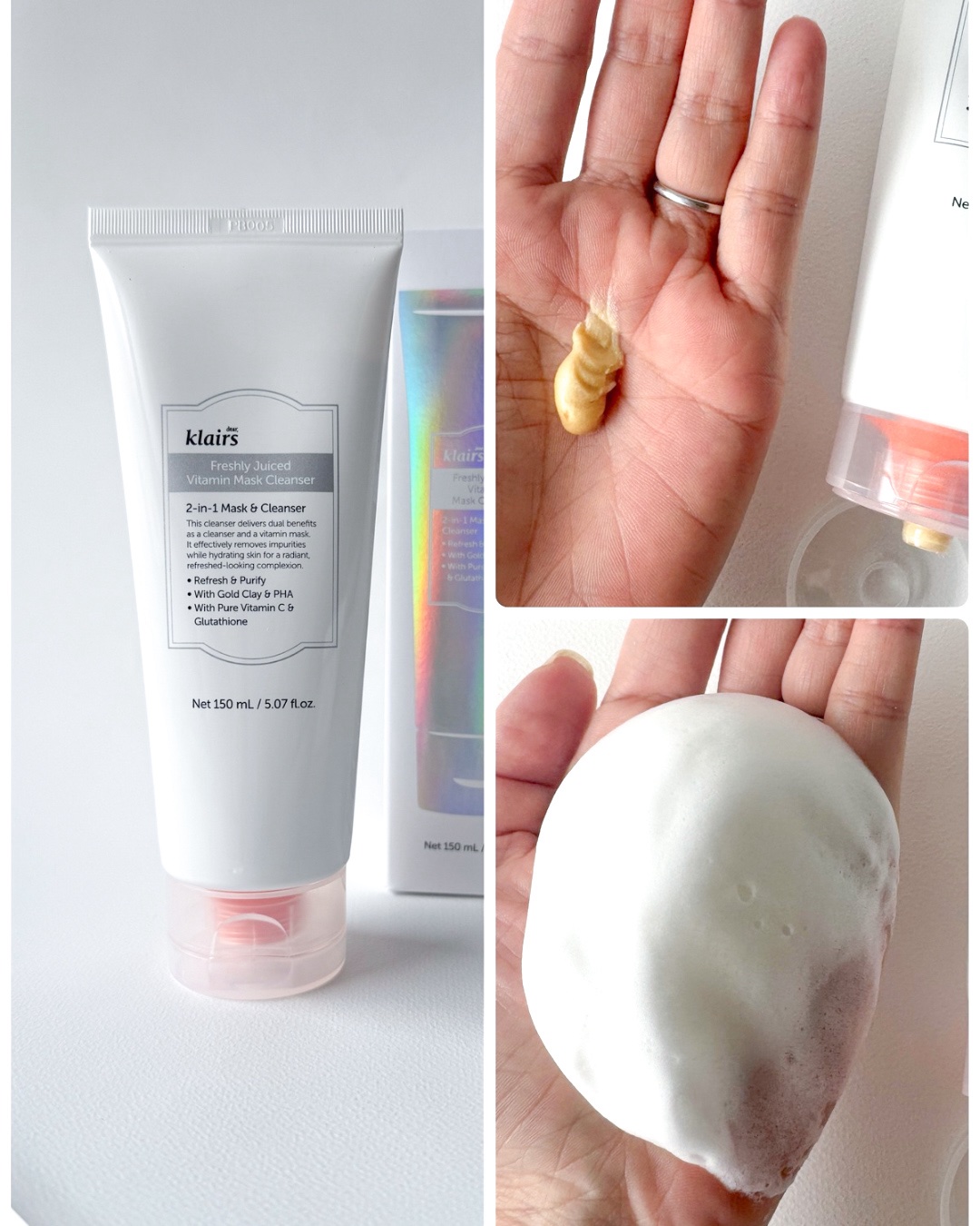 ビタグル10マスク/Klairs/シートマスク・パックを使ったクチコミ（2枚目）