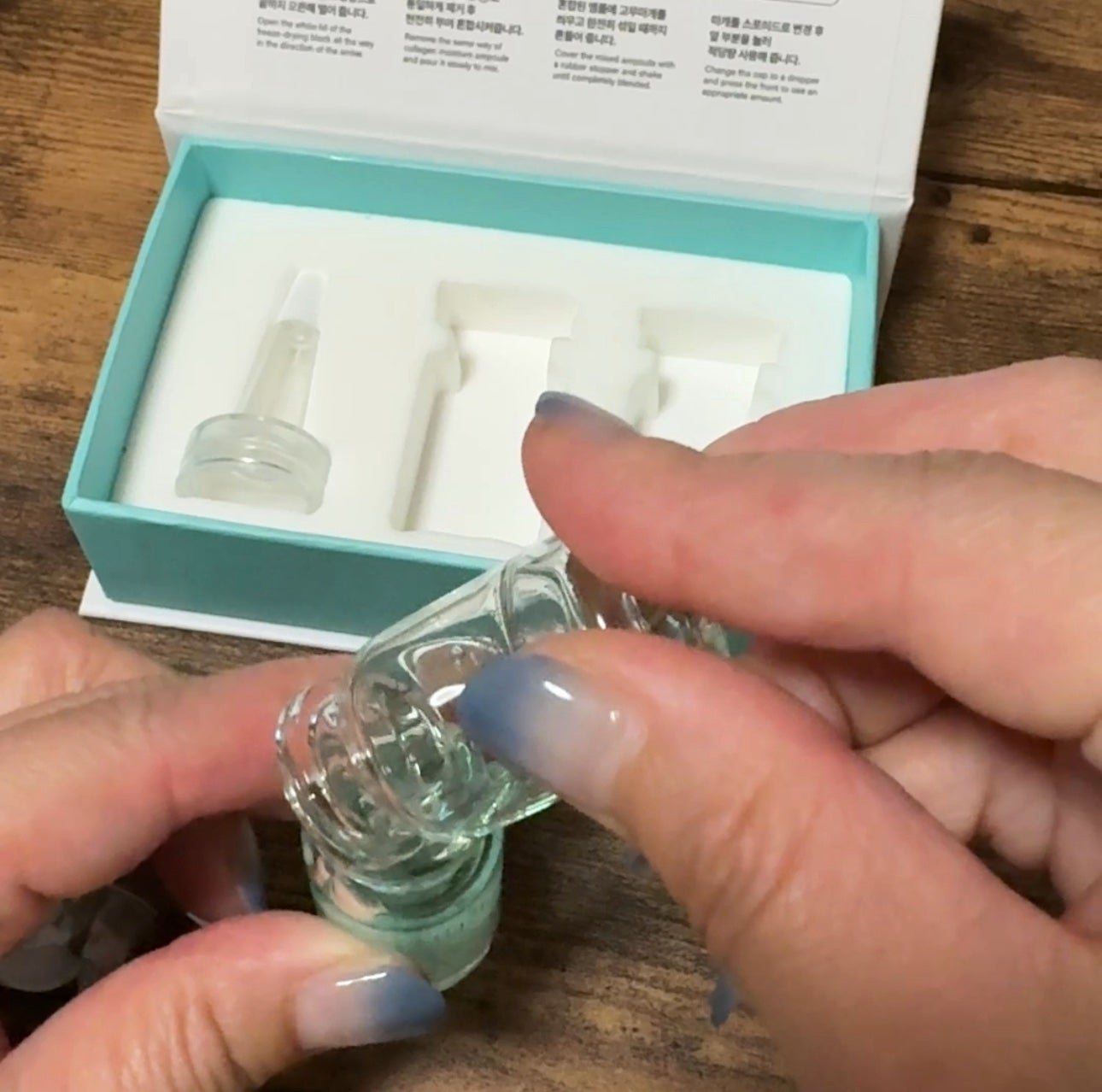 クラウドアンプル 1week キット/CHARDE/美容液を使ったクチコミ(3枚目)