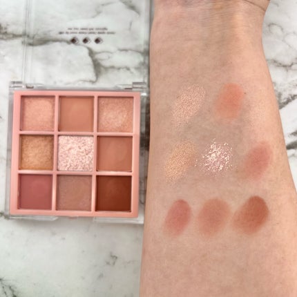 KEYBO FALL IN LOVE SHADOW PALETTE/keybo/アイシャドウパレットを使ったクチコミ(2枚目)