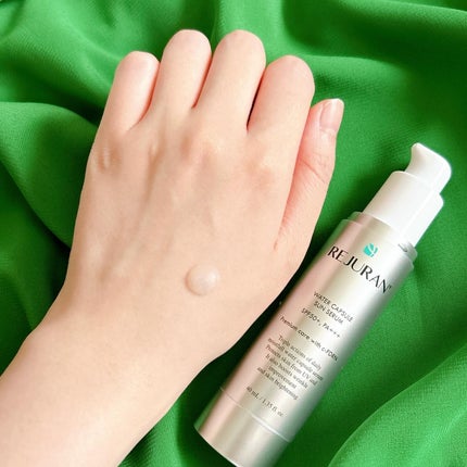 ウォーターカプセルサンセラム/REJURAN COSMETICS/日焼け止め・UVケアを使ったクチコミ(3枚目)