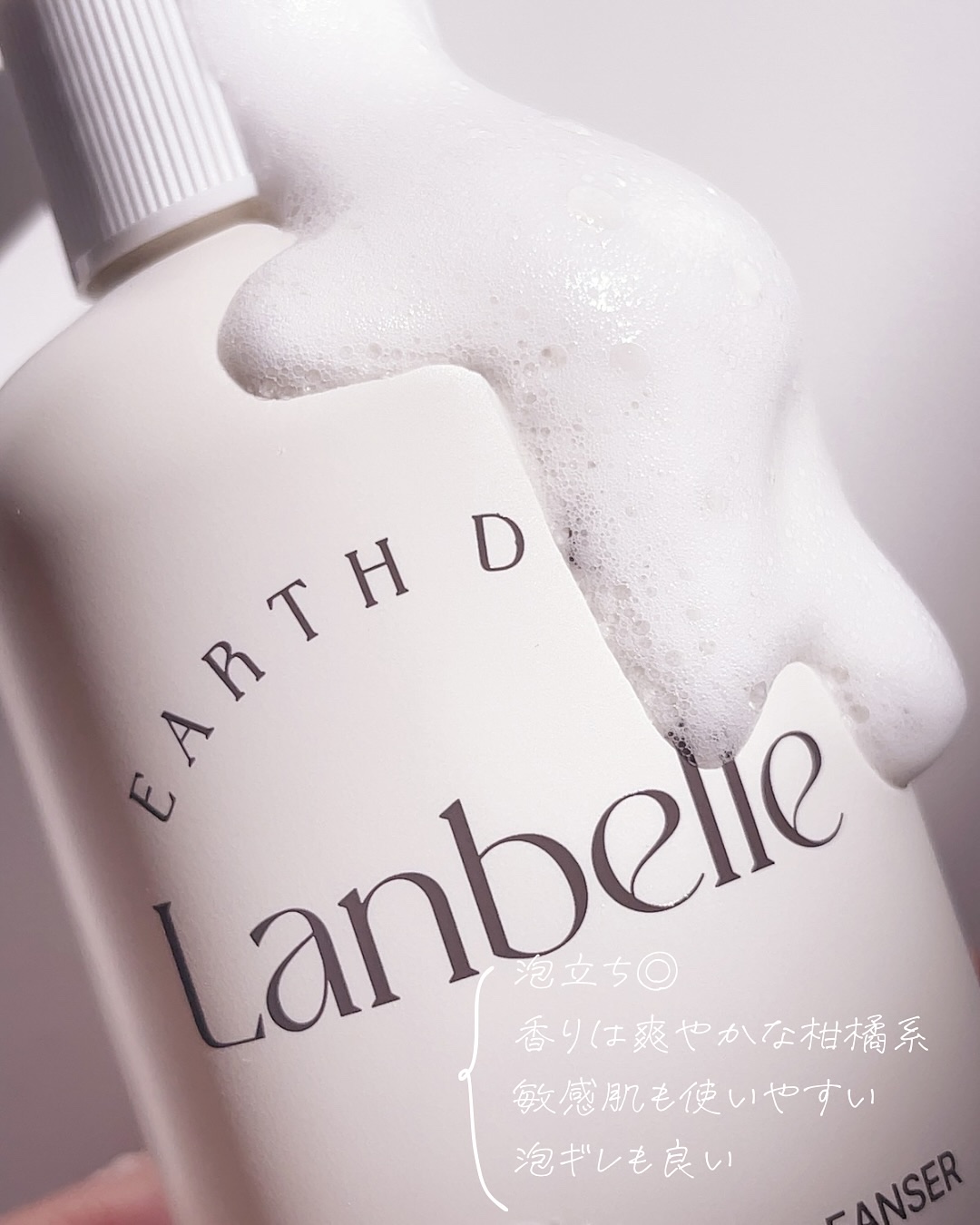 ナチュラルディープポアクレンザー/LANBELLE/その他洗顔料を使ったクチコミ（3枚目）