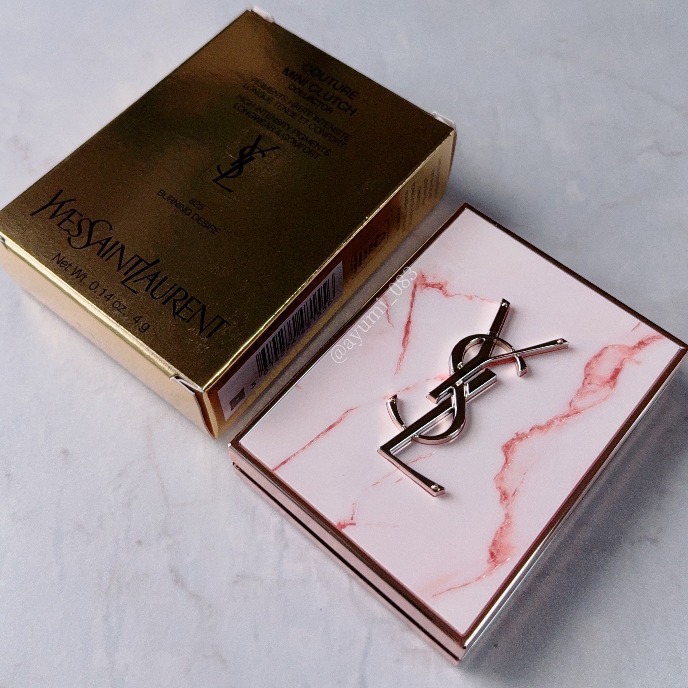 クチュール ミニ クラッチ/YVES SAINT LAURENT BEAUTE/アイシャドウパレットを使ったクチコミ（2枚目）