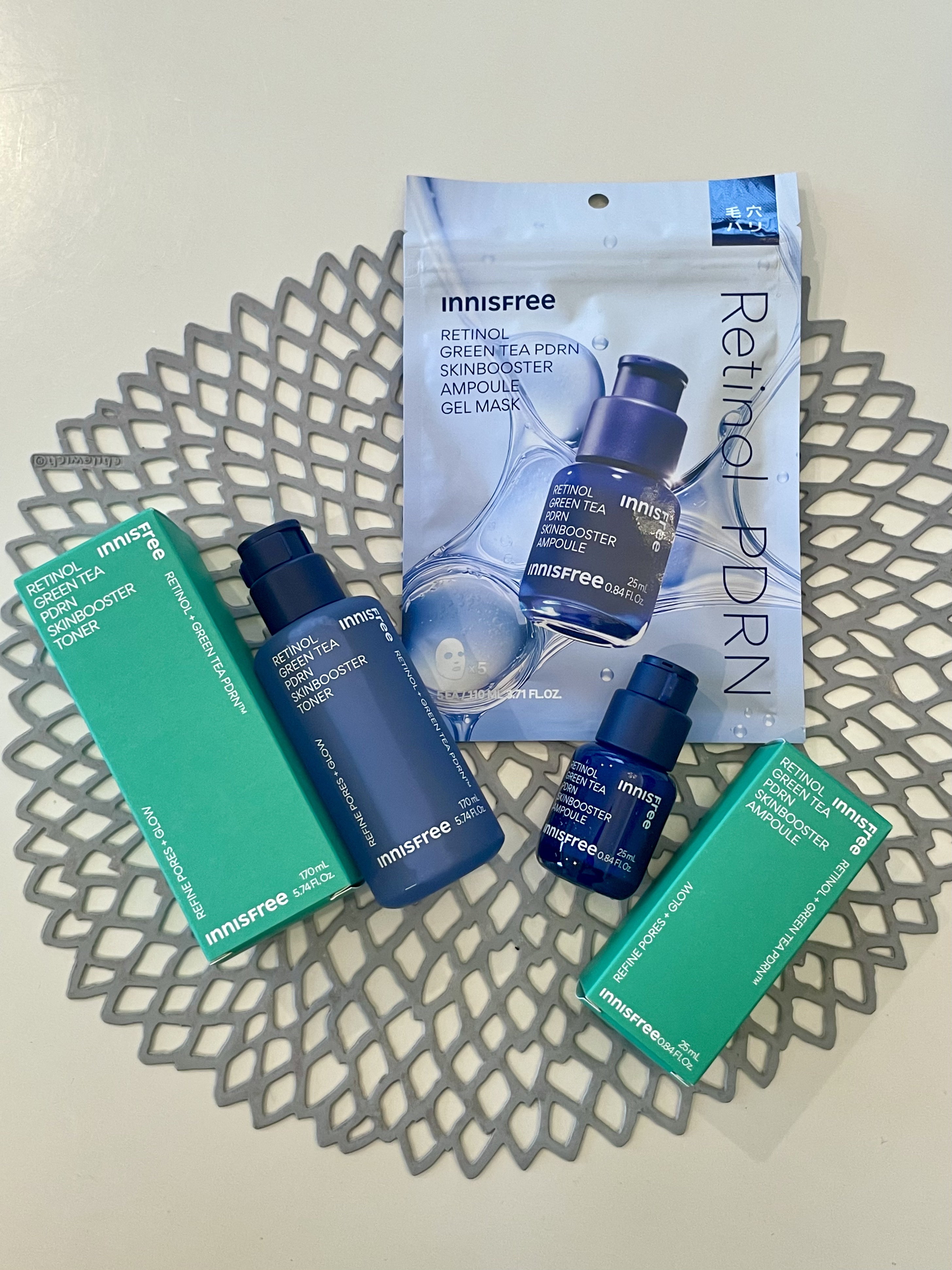 大好きなイニスフリー❤️
Qoo10メガ割限定「レチノールPDRN」で
ハリと輝きのあるちゅるん肌へ😆


①レチノール PDRN アドバンスド セラム 25ml
②レチノール PDRN アドバンスド エッセンスローション
③レチノール 